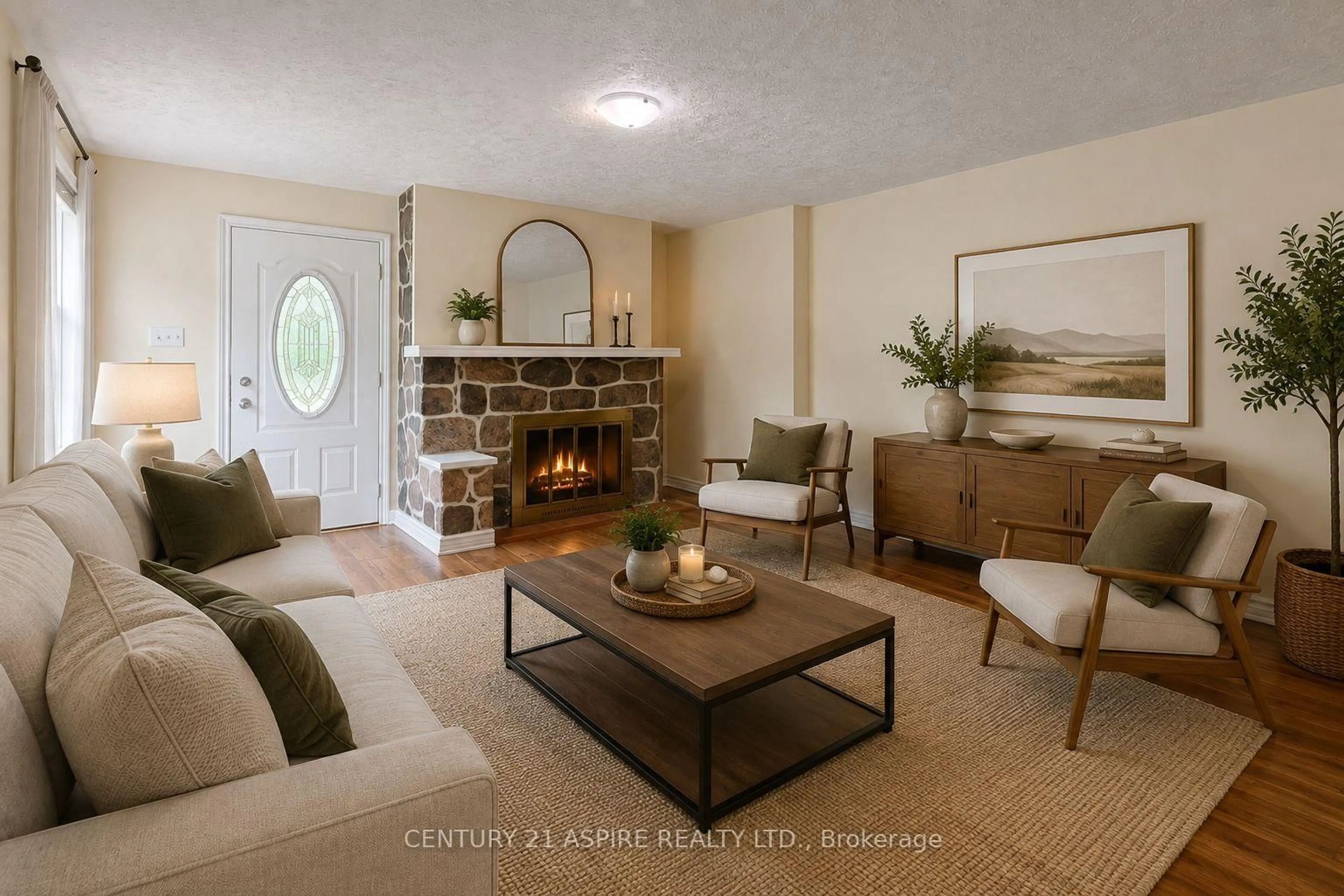 Living room with furniture, unknown for 32868 Highway 17 Highway, Deep River Ontario K0J 1P0
