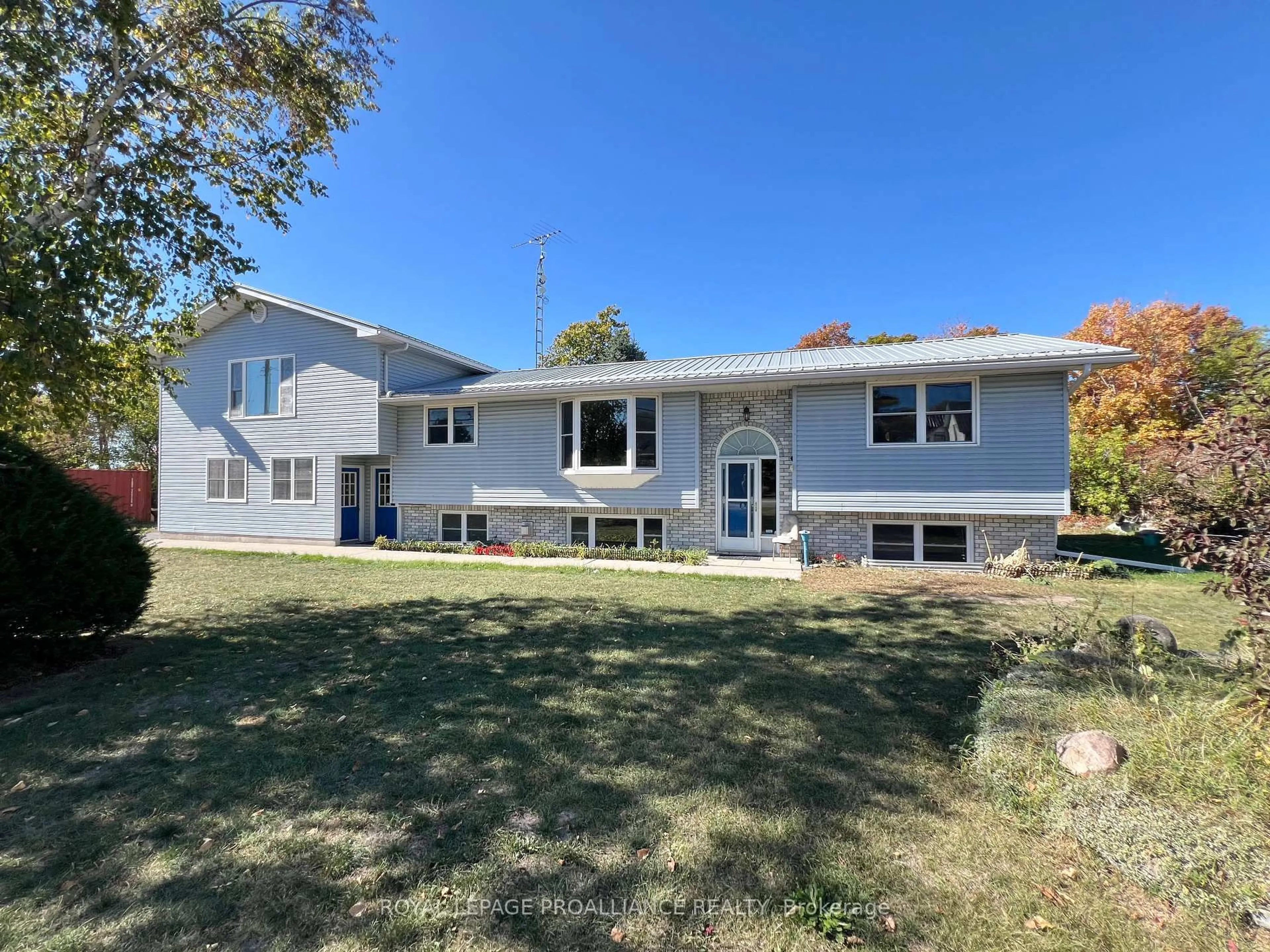 A pic from outside/outdoor area/front of a property/back of a property/a pic from drone, unknown for 444 County Road 19, Prince Edward County Ontario K0K 1A0