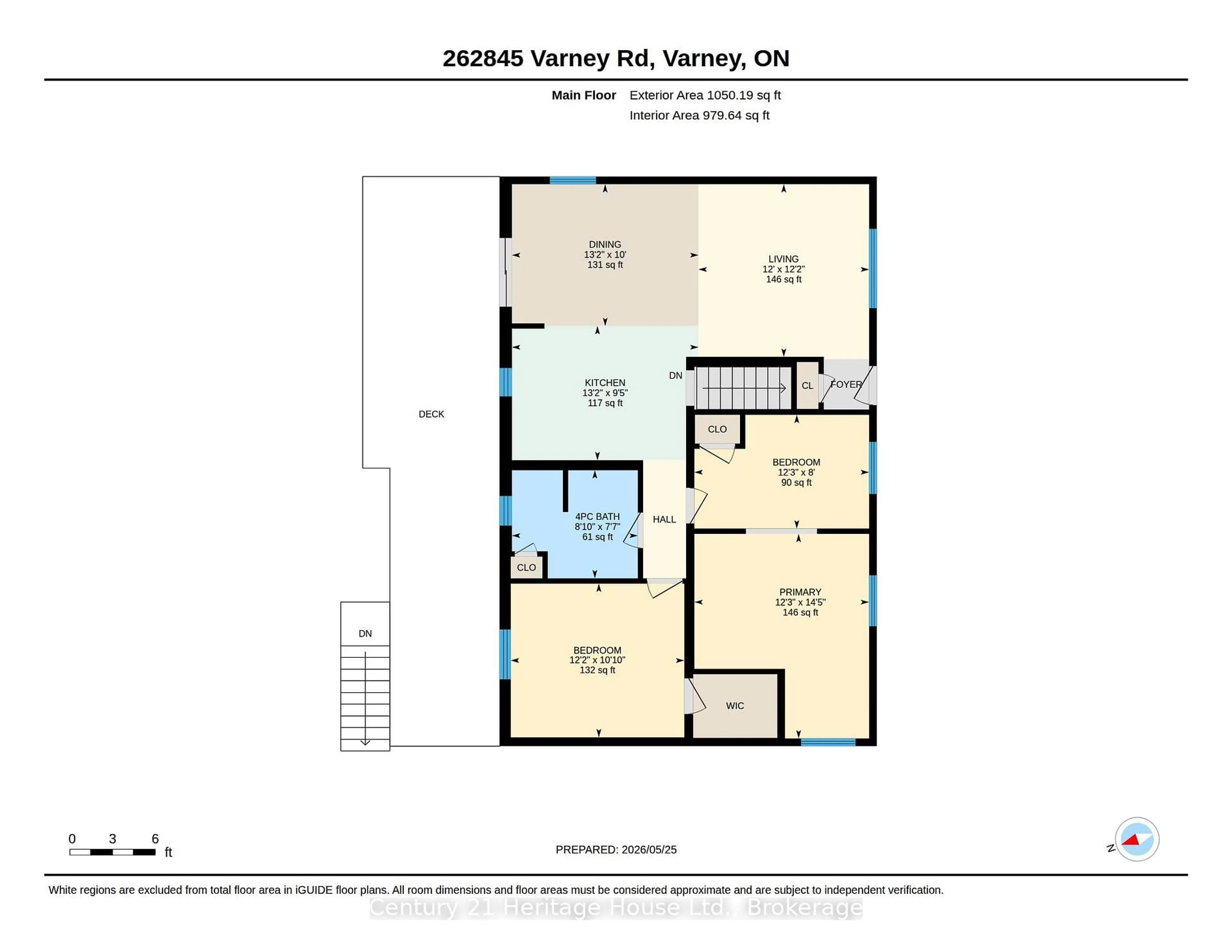 Floor plan for 262845 Varney Rd, West Grey Ontario N0G 1R0