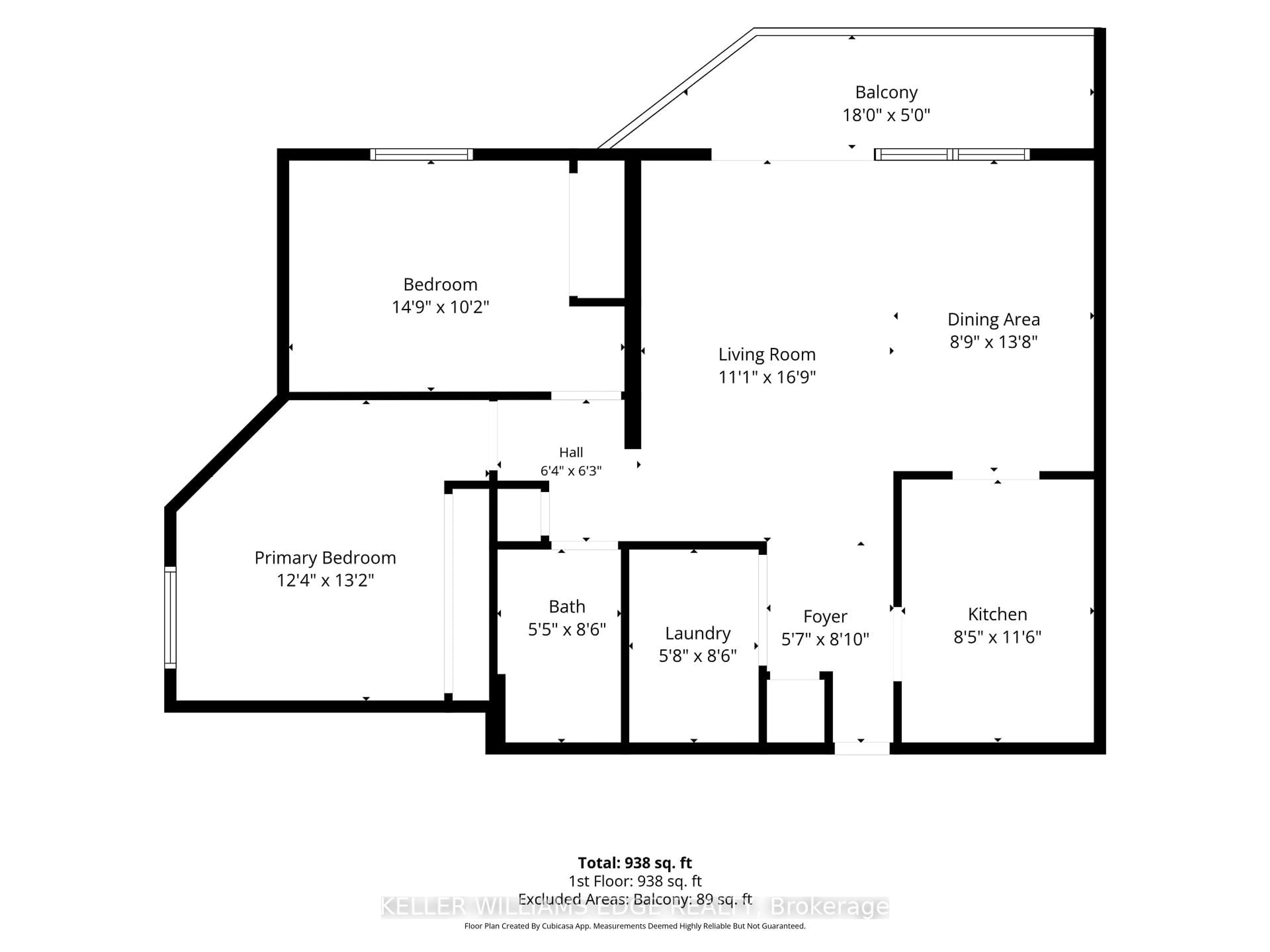 Floor plan for 9 Bonheur Crt #815, Brantford Ontario N3P 1Z5