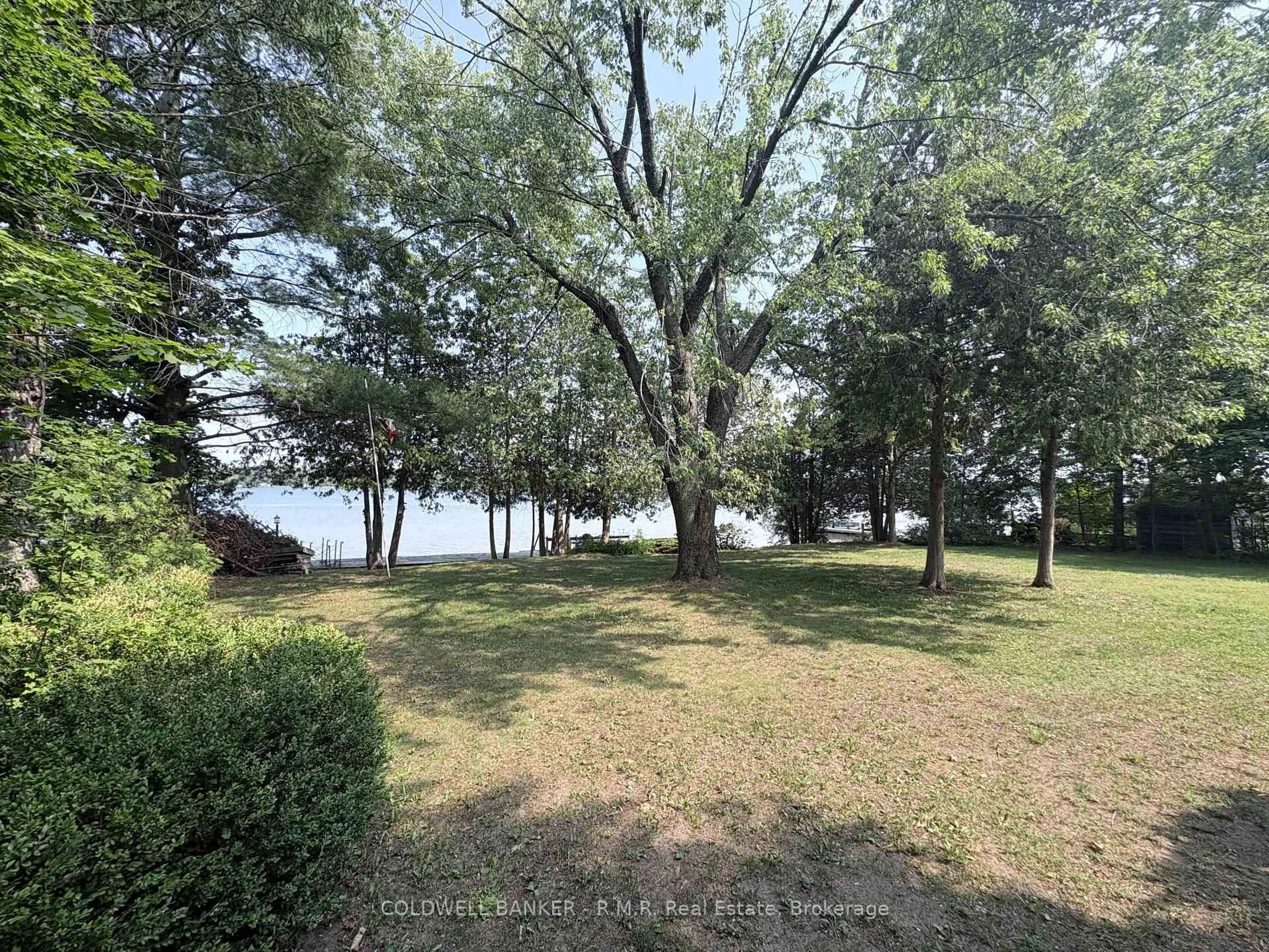 A pic from outside/outdoor area/front of a property/back of a property/a pic from drone, water/lake/river/ocean view for 60 Pinewood Blvd, Kawartha Lakes Ontario K0M 2T0