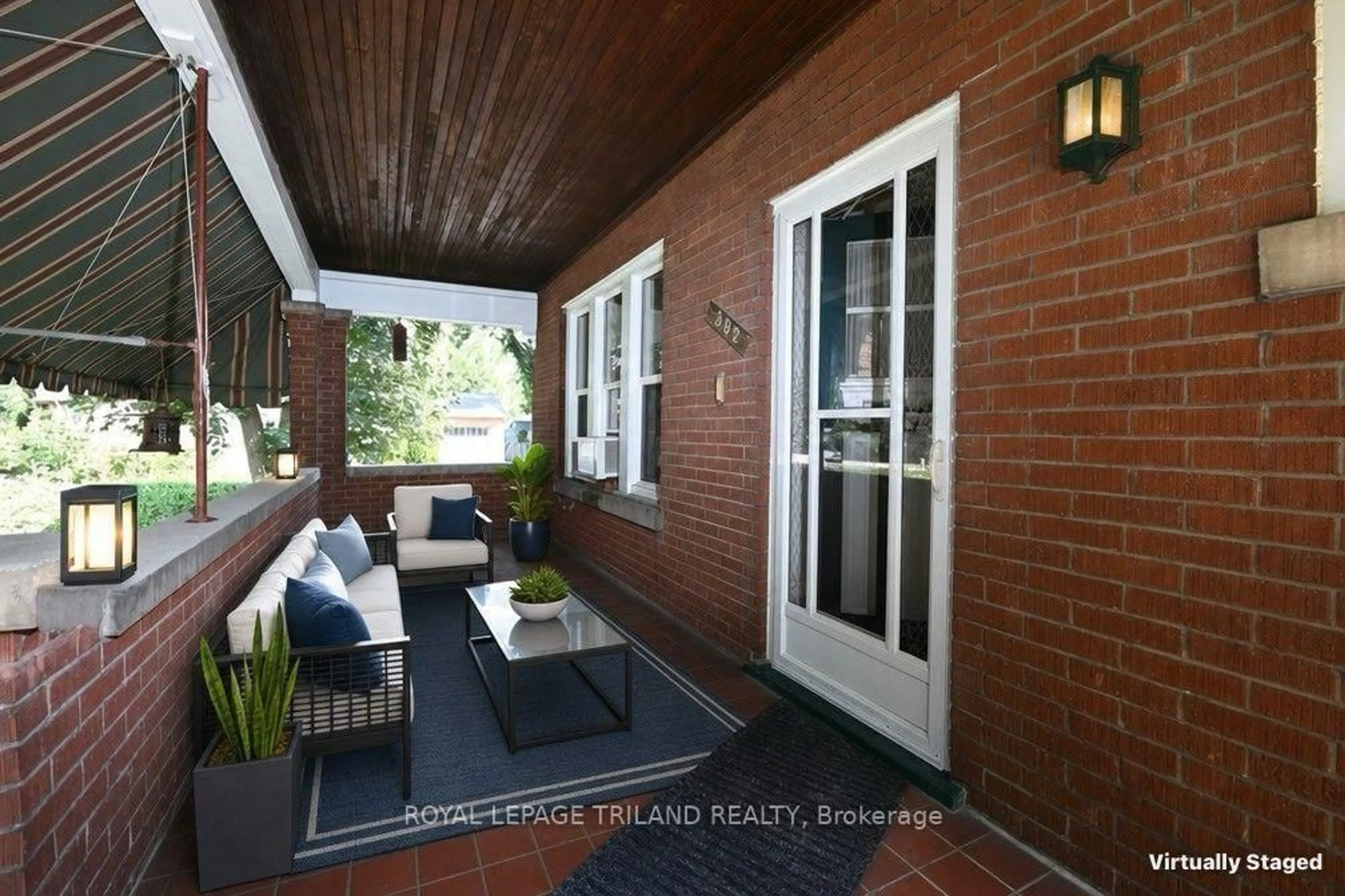 Patio, street for 382 Wortley Rd, London South Ontario N6C 3S5