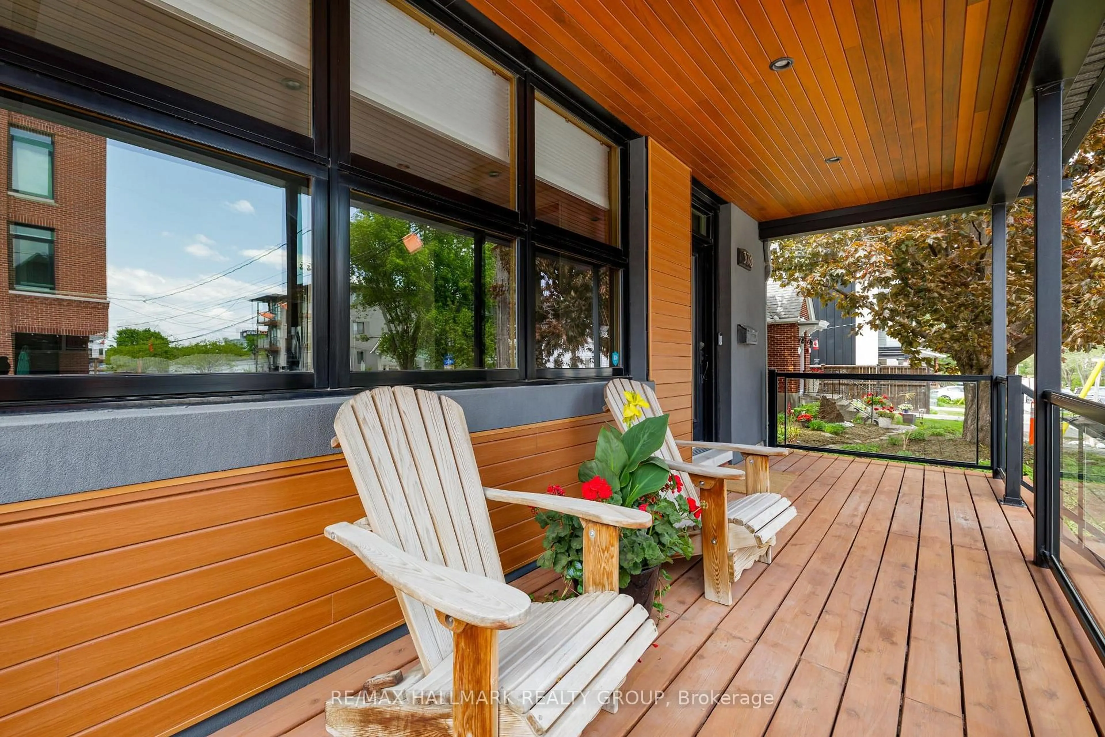 Patio, water/lake/river/ocean view for 376 Winona Ave, Ottawa Ontario K1Z 5H7