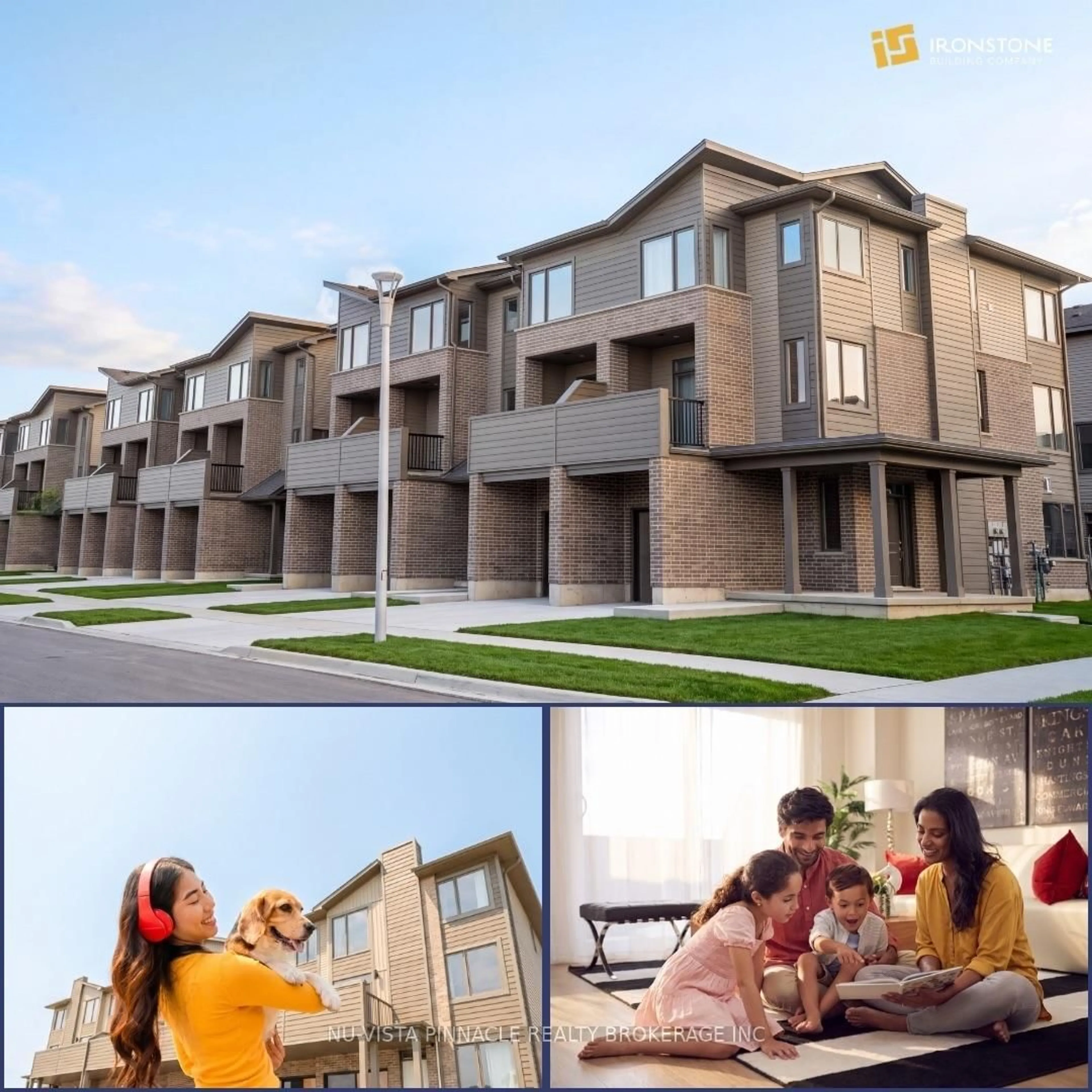 A pic from outside/outdoor area/front of a property/back of a property/a pic from drone, street for 1870 Evans Blvd #28, London South Ontario N6M 0N5