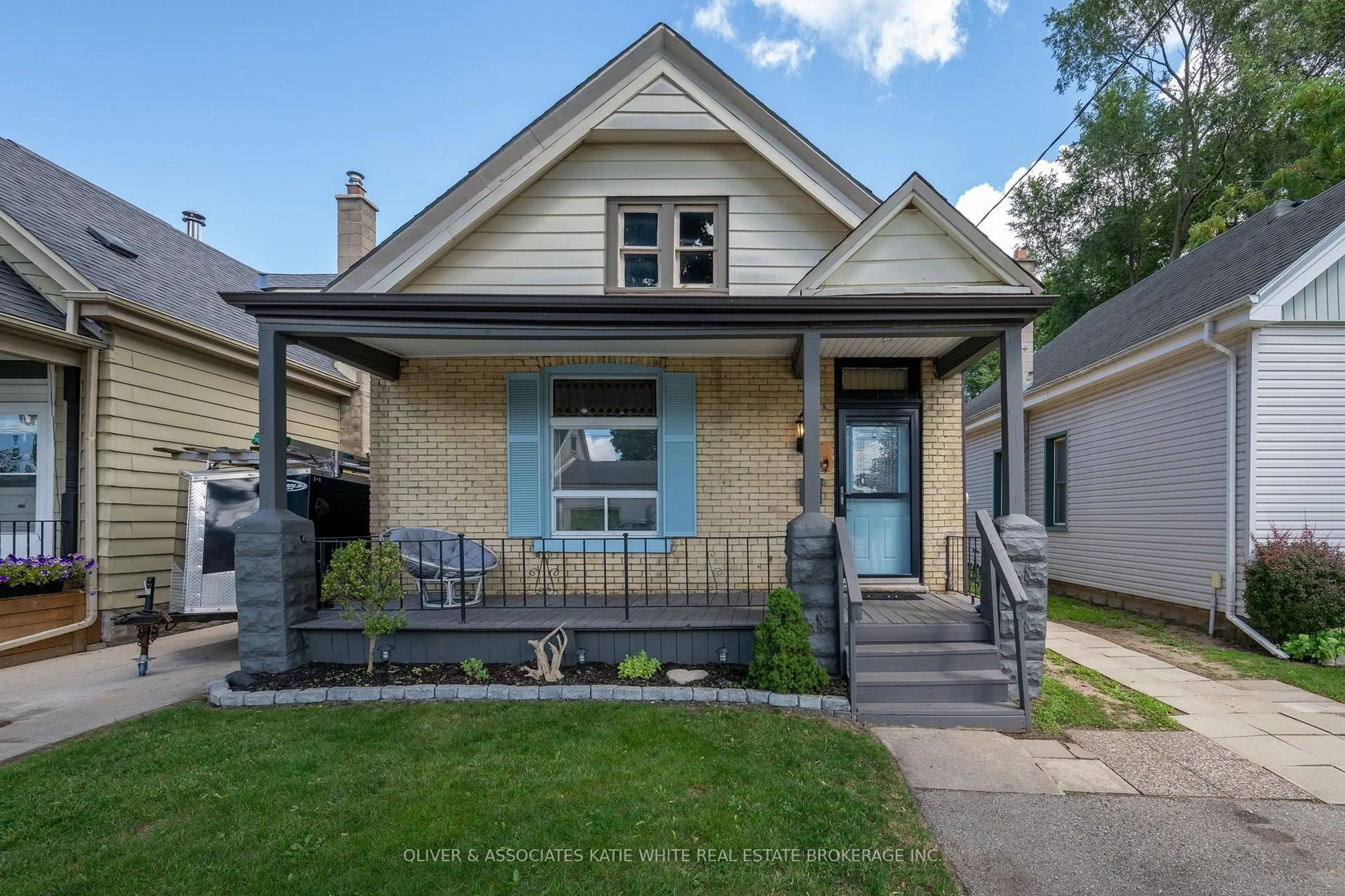 Home with brick exterior material, street for 96 Dreaney Ave, London East Ontario N5Z 1W6