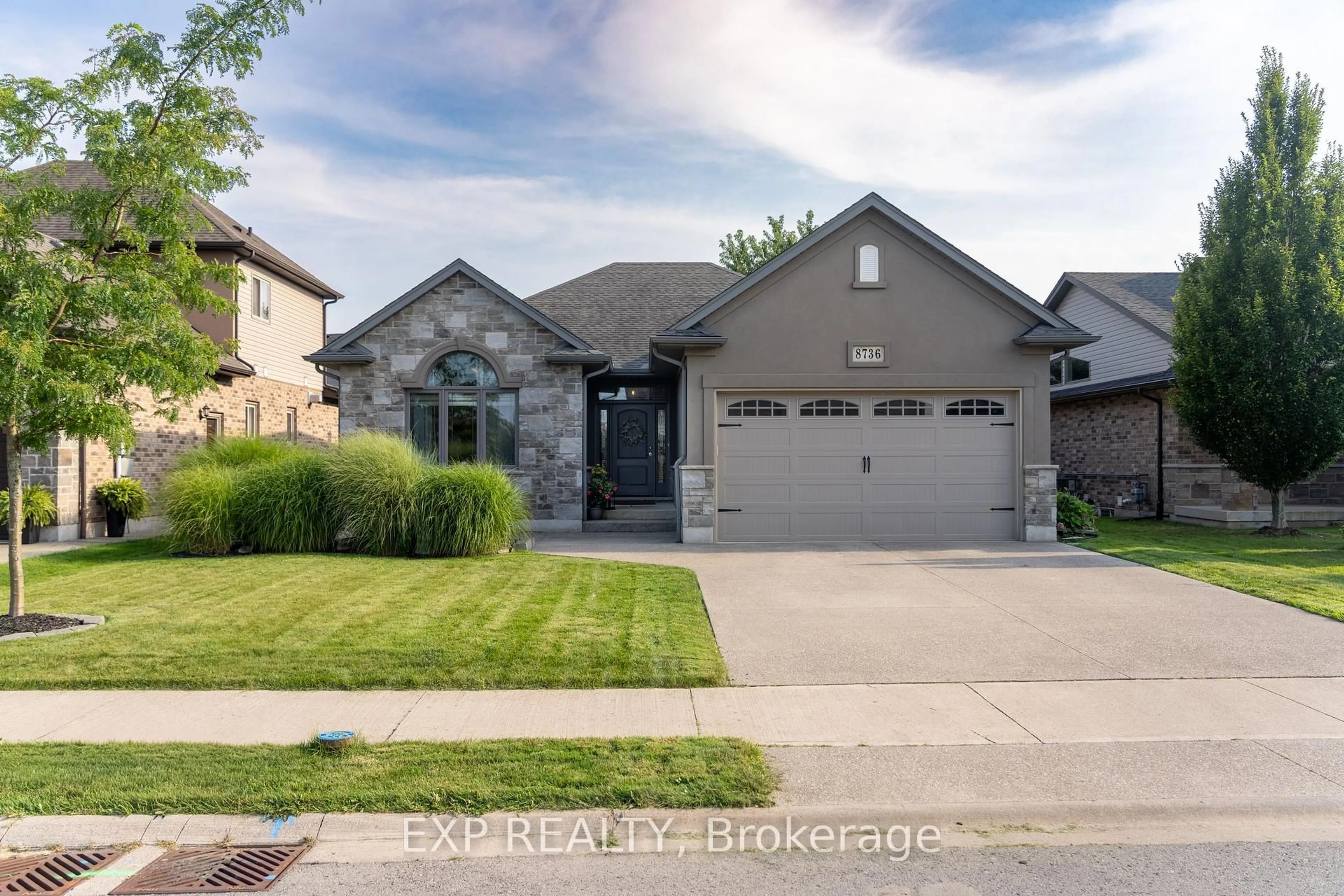 Home with brick exterior material, street for 8736 Angie Dr, Niagara Falls Ontario L2H 0H9