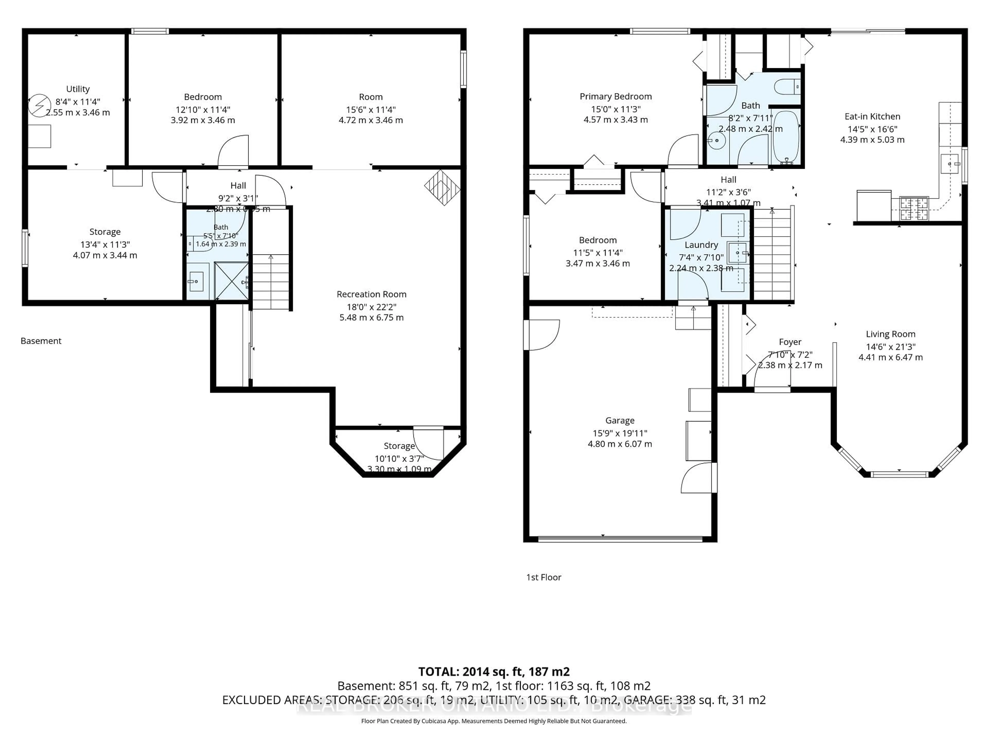 Floor plan for 10 Sunset Lane, Haldimand Ontario N0A 1E0