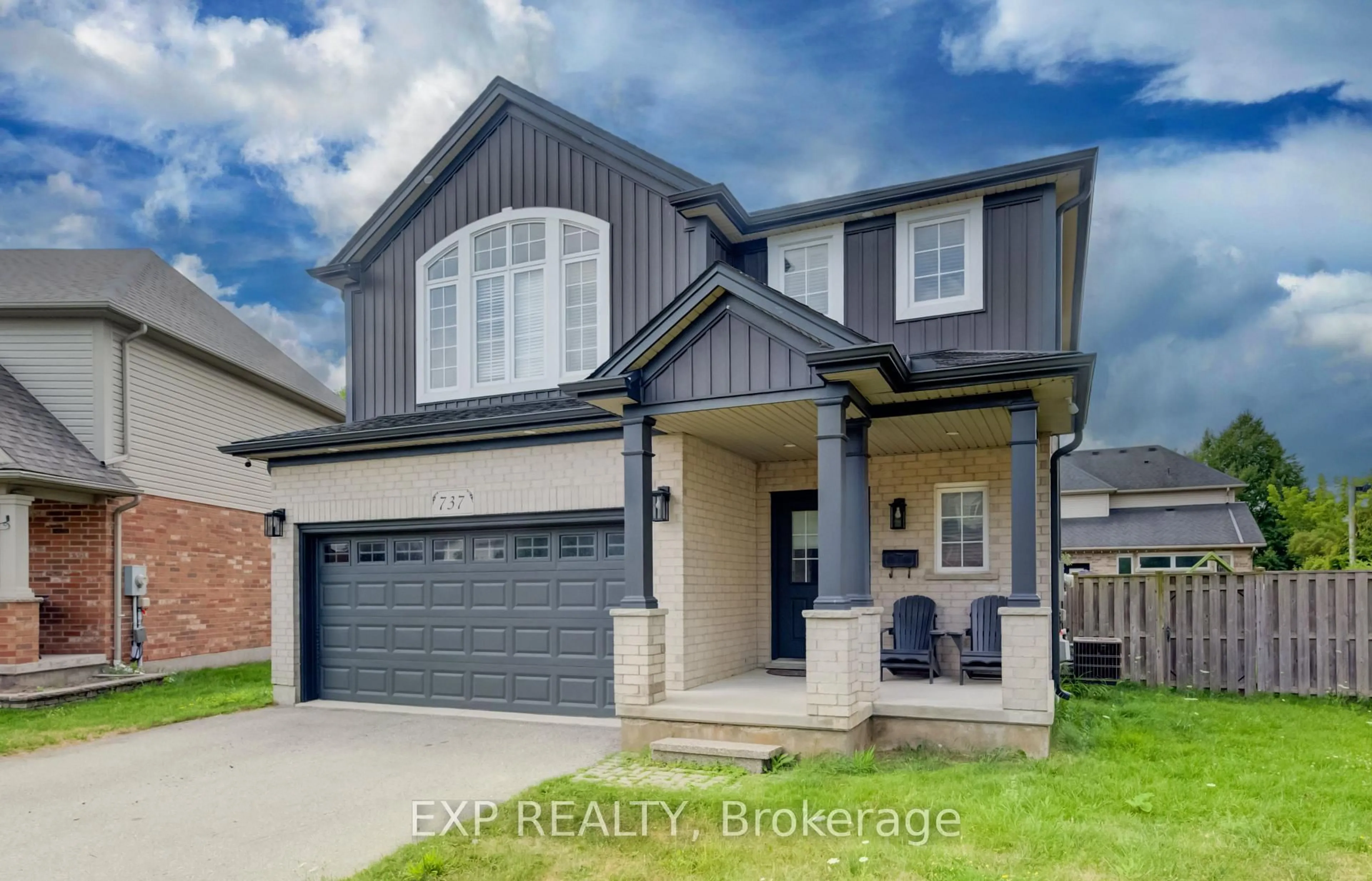 Home with brick exterior material, street for 737 North Leaksdale Circ, London South Ontario N6M 1M1