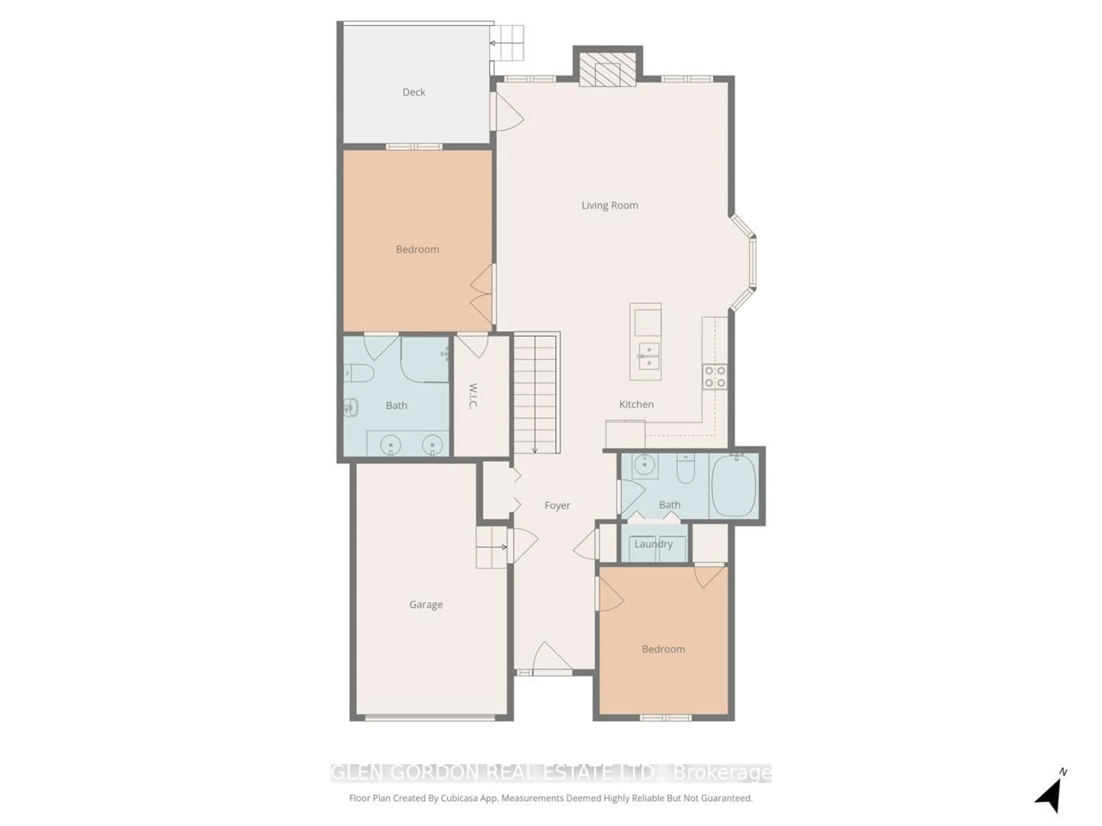 Floor plan for 417 Hyde Park Rd #5, London North Ontario N6H 3R9