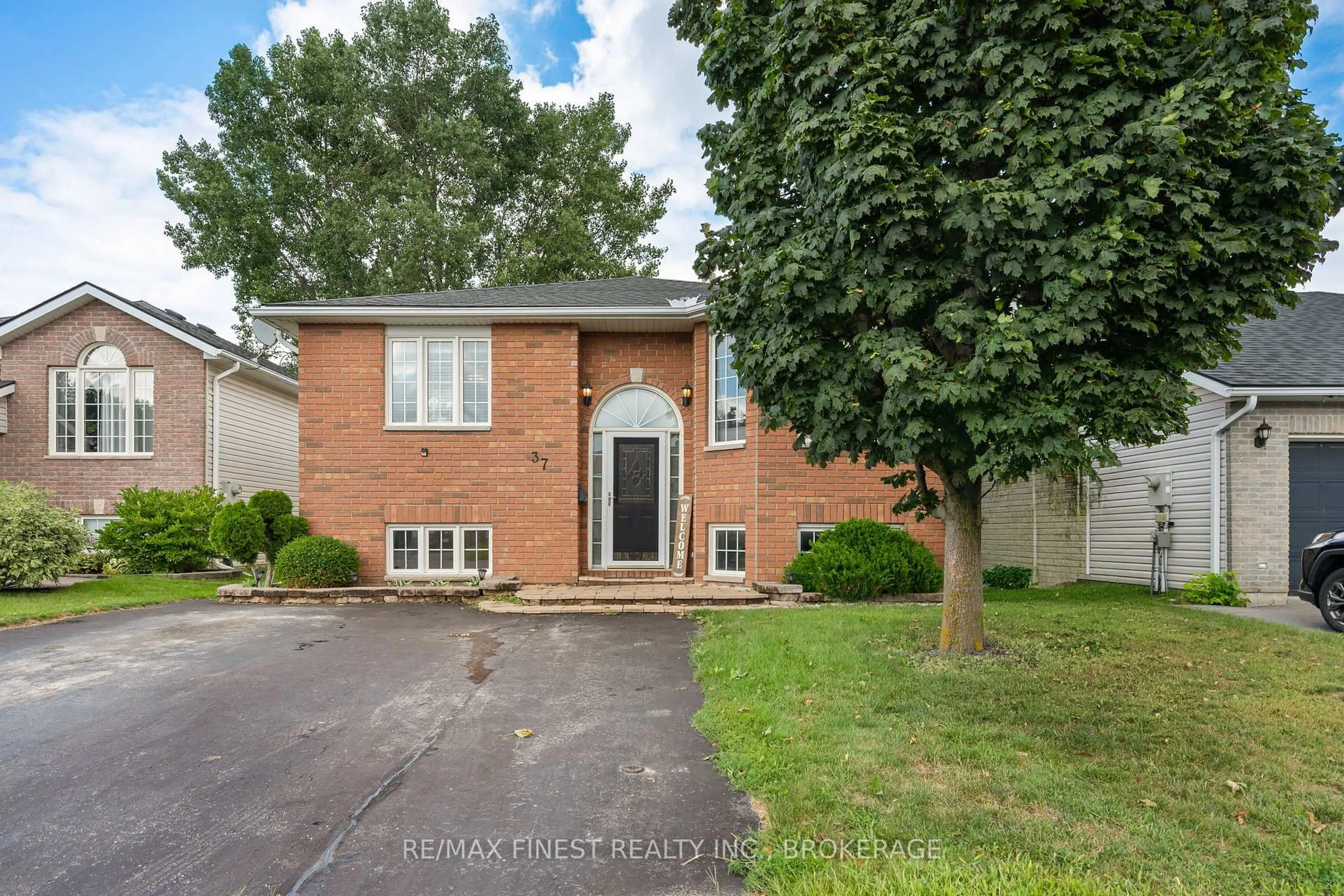 Home with brick exterior material, street for 37 Liddle Lane, Belleville Ontario K8N 5Y3