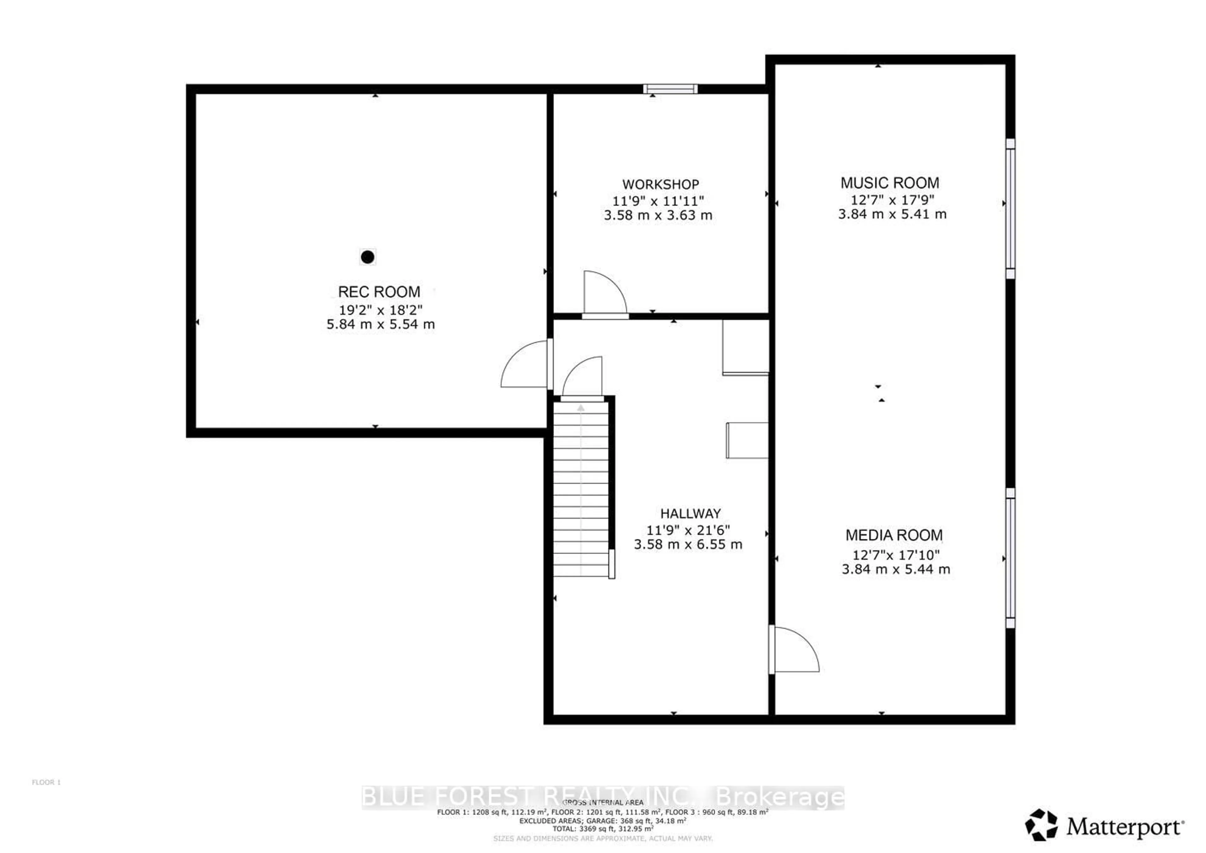 Floor plan for 92 Salem Crt, London South Ontario N6K 1S9