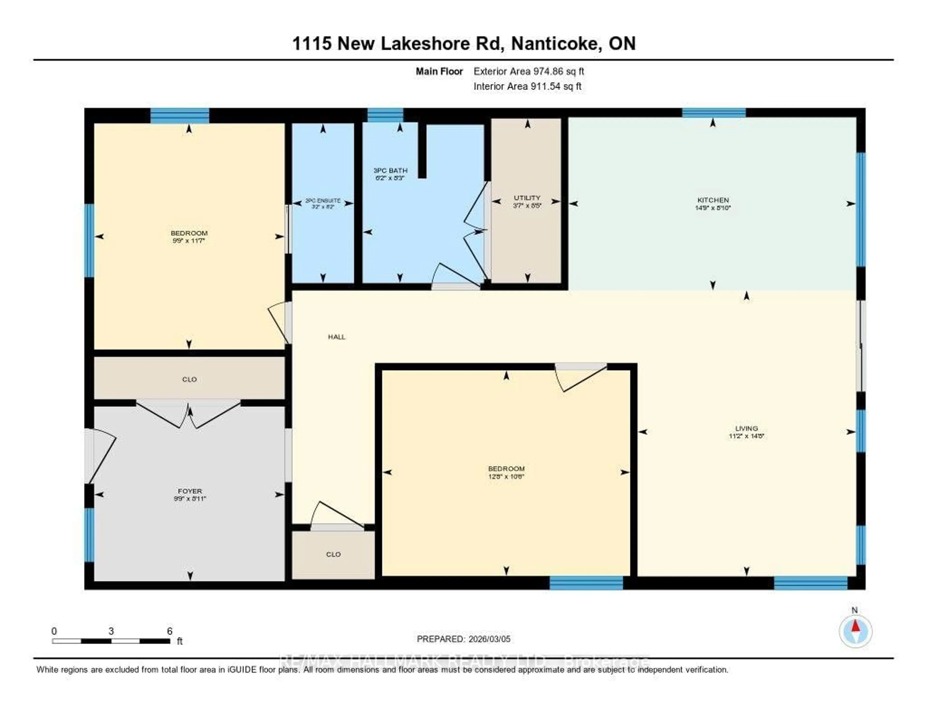 Floor plan for 1115 New Lakeshore Rd, Haldimand Ontario N0A 1L0