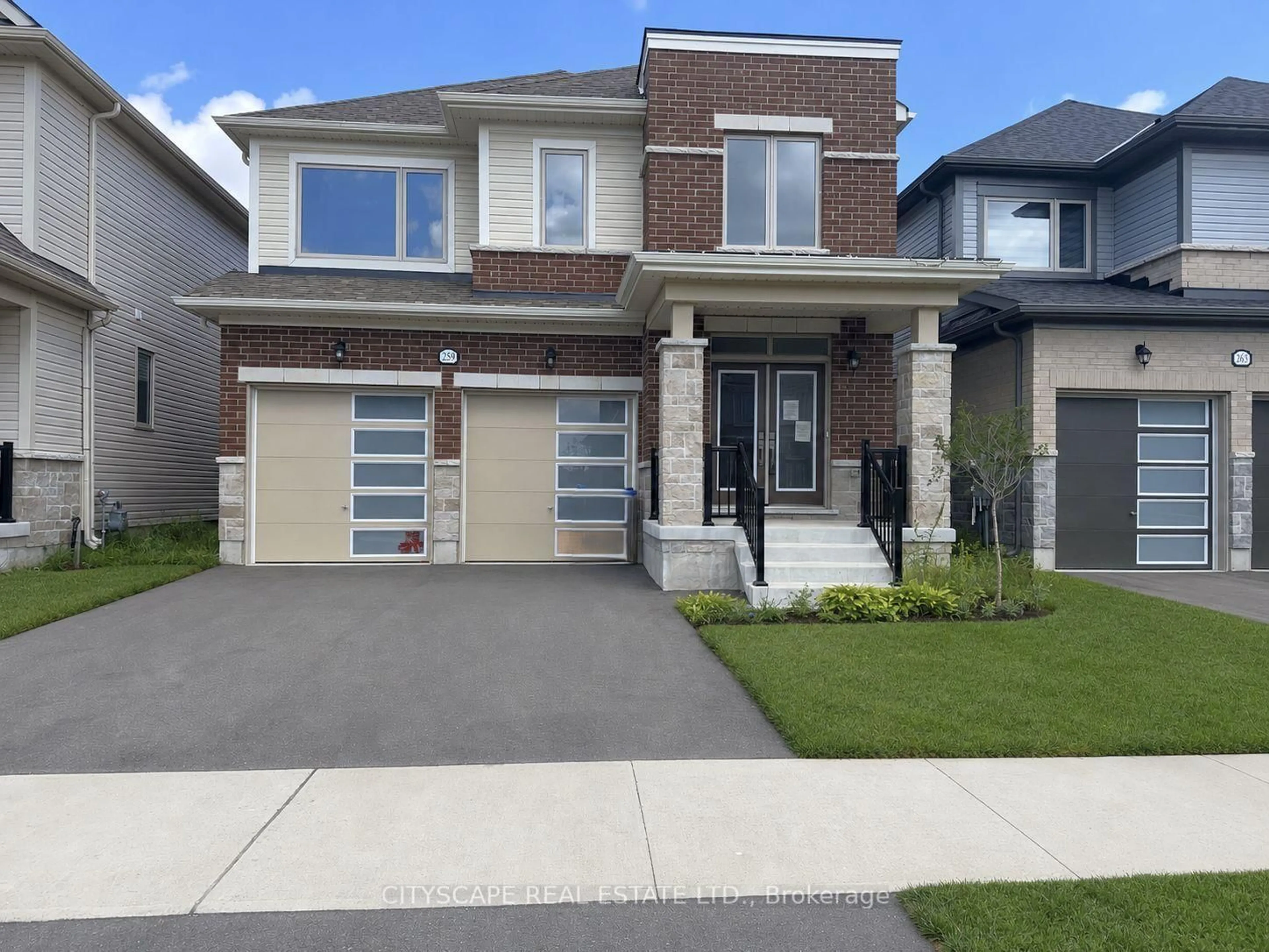 Home with brick exterior material, street for 259 Rea Dr, Centre Wellington Ontario N1M 2W3