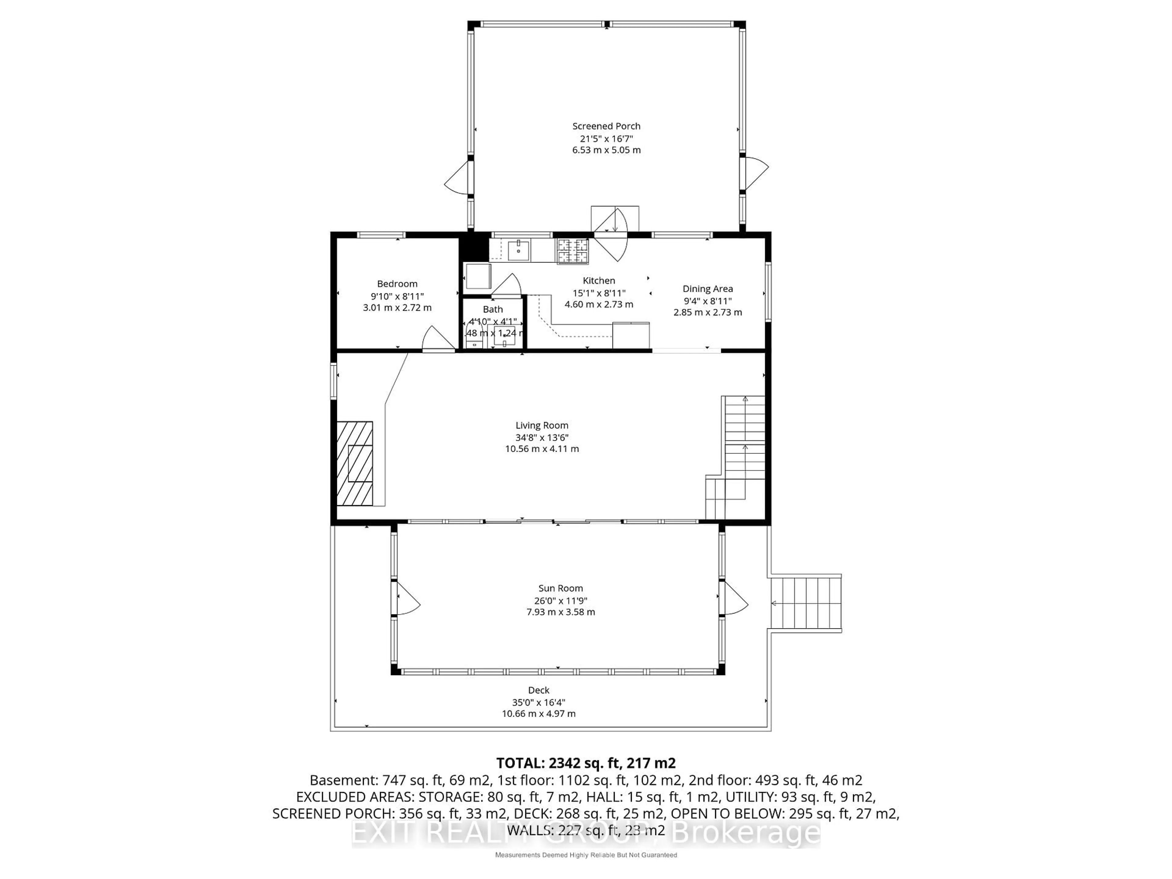 Floor plan for 291 Tuftsville Rd, Stirling Ontario K0K 3E0