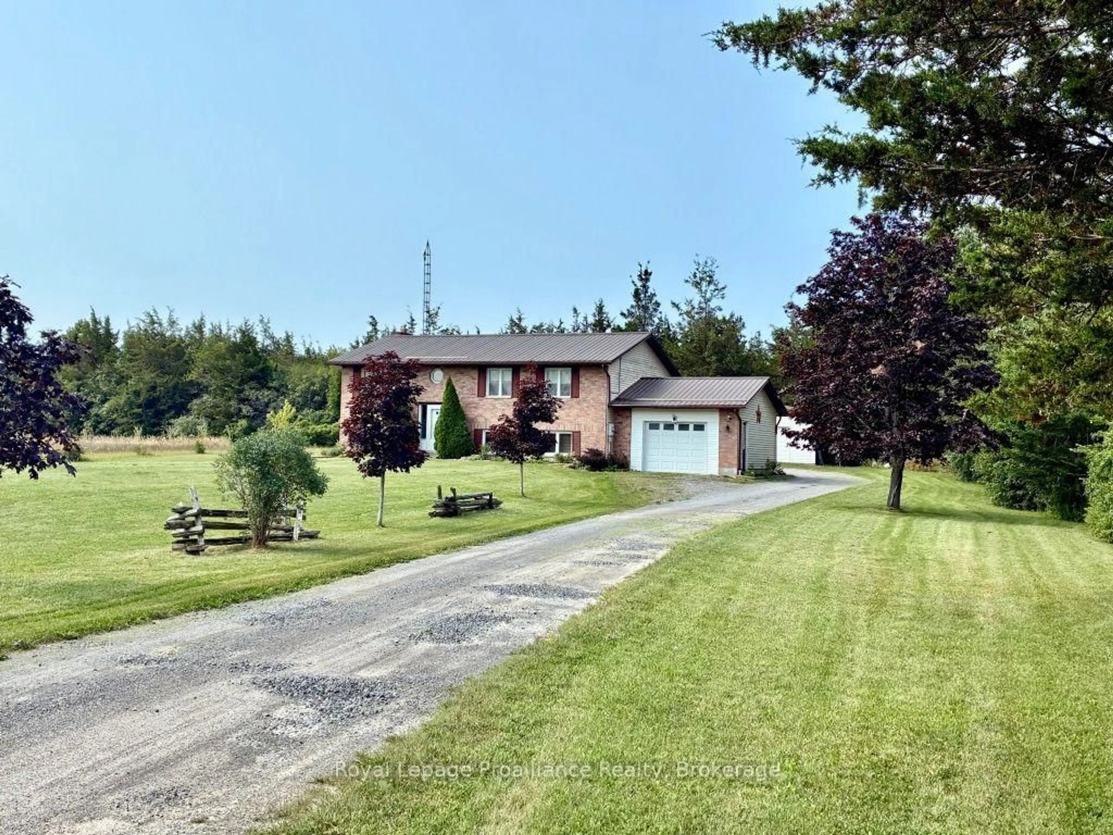A pic from outside/outdoor area/front of a property/back of a property/a pic from drone, street for 2631 62 Highway, Prince Edward County Ontario K0K 1G0