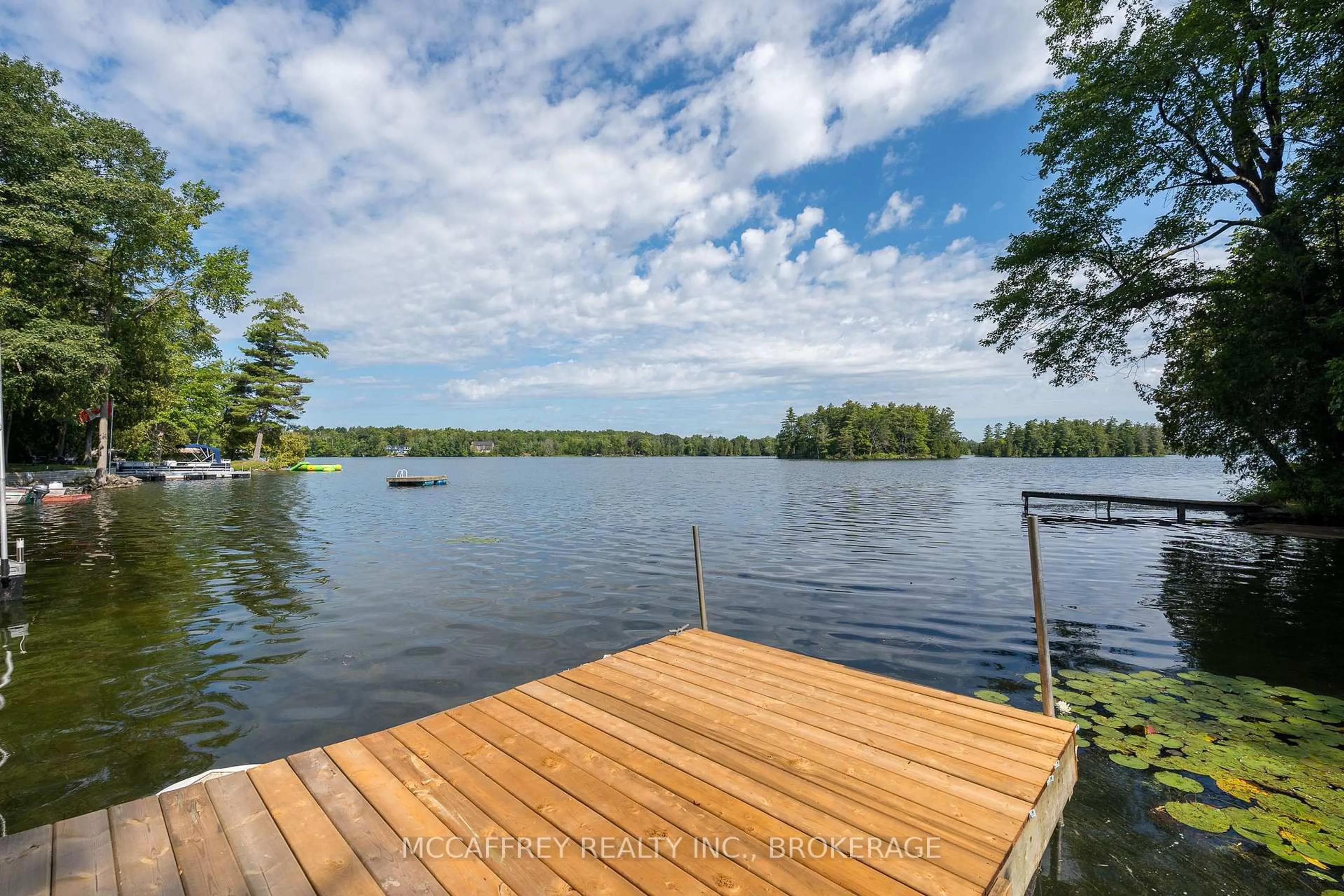 Patio, water/lake/river/ocean view for 3050 Ernie Lane, Battersea Ontario K0H 1H0
