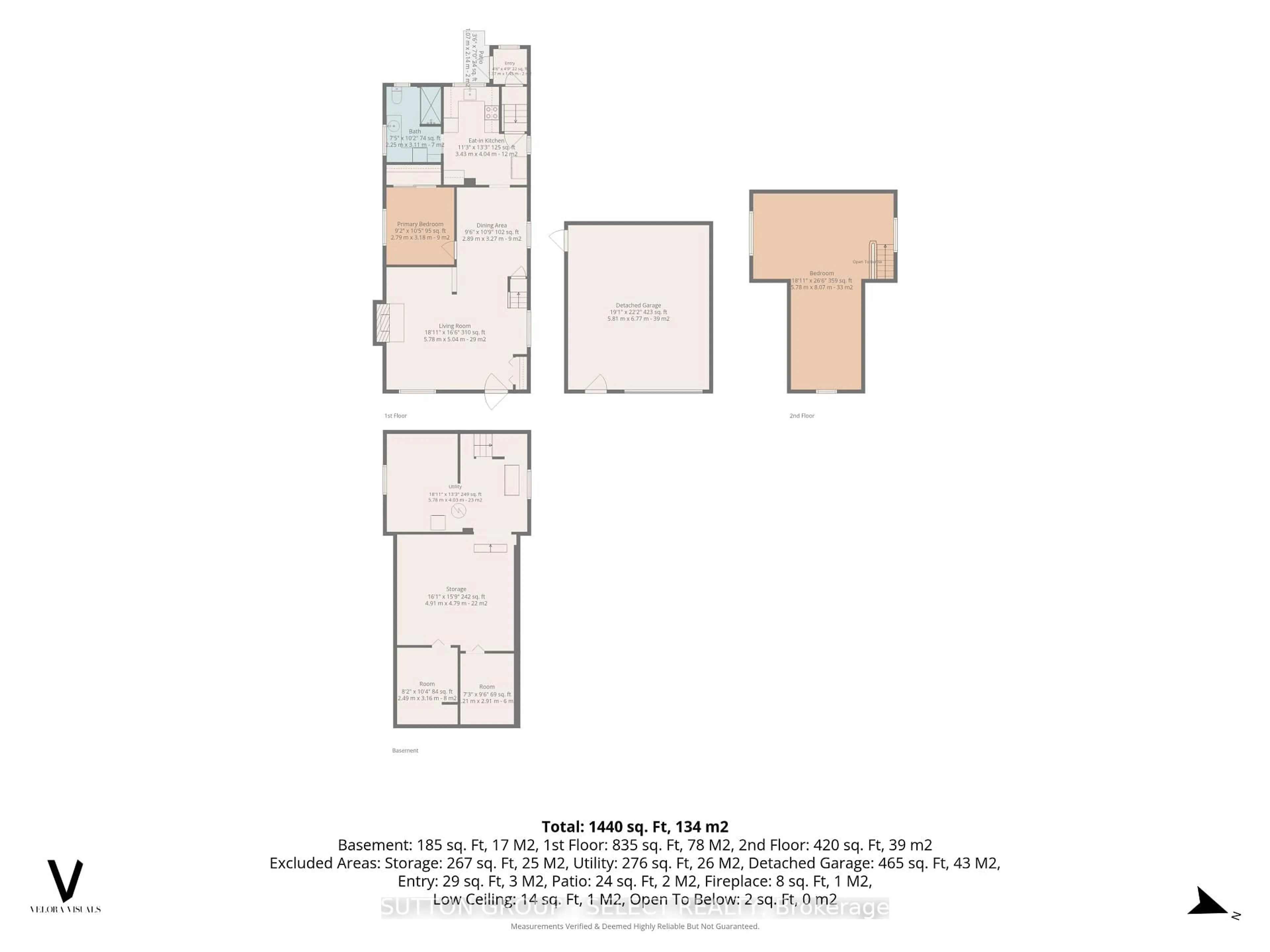 Floor plan for 349 Edmonton St, London East Ontario N5W 4Y4