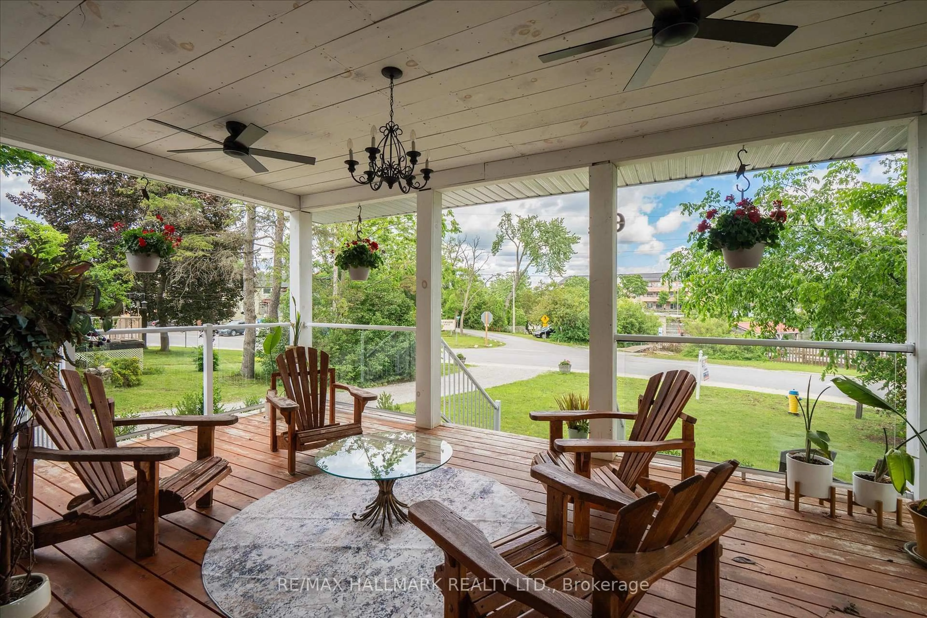 Patio, water/lake/river/ocean view for 64 Front St, Kawartha Lakes Ontario K0M 1A0
