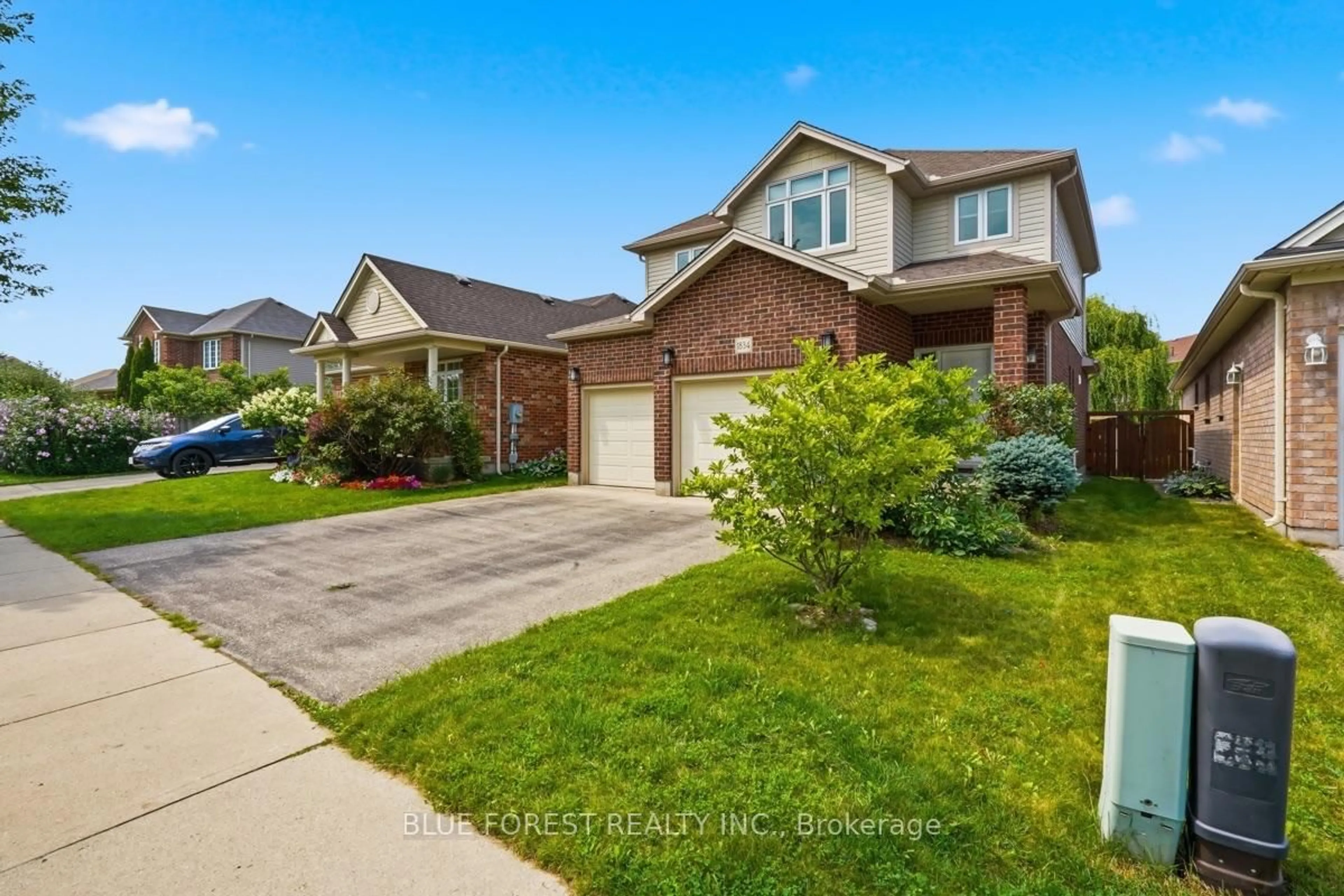 Home with brick exterior material, street for 1834 Dormer Dr, London South Ontario N6M 0C1
