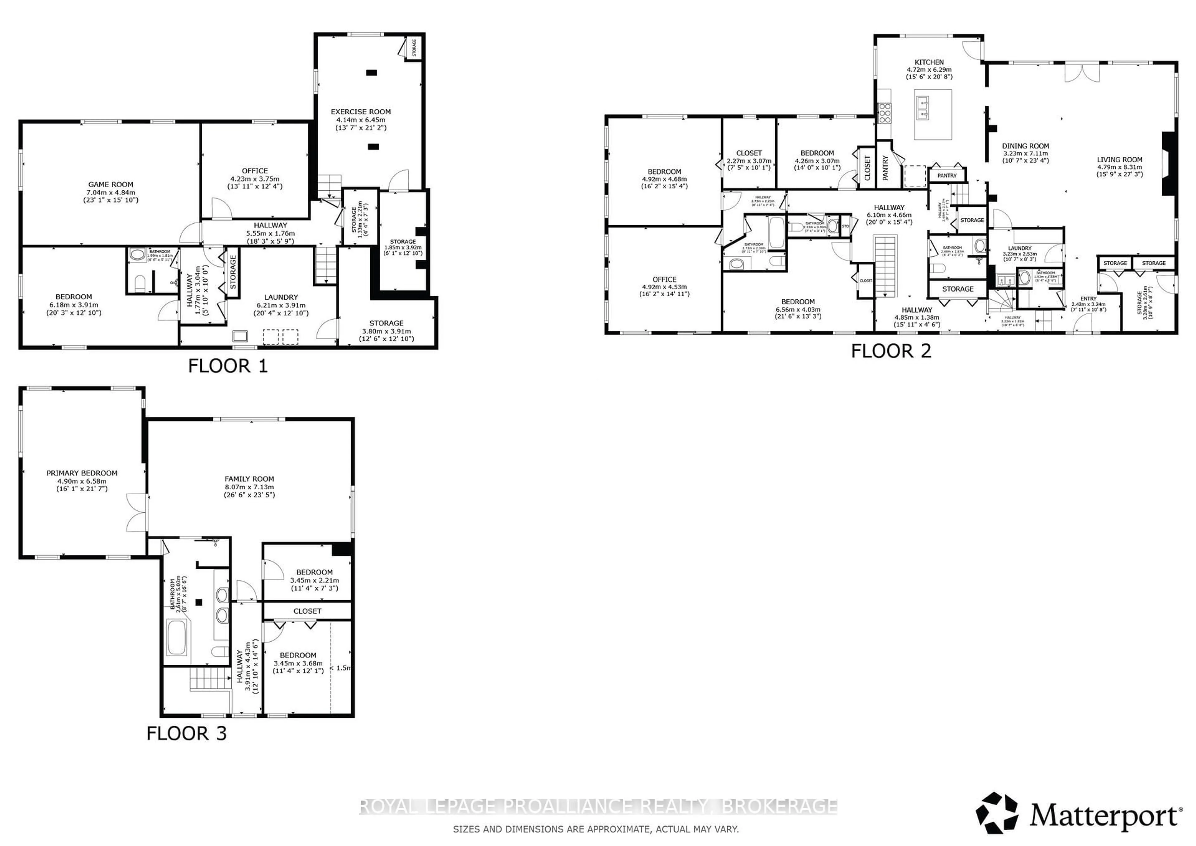 Floor plan for 2300 County Road 32, Front of Leeds & Seeleys Bay Ontario K7G 2V3