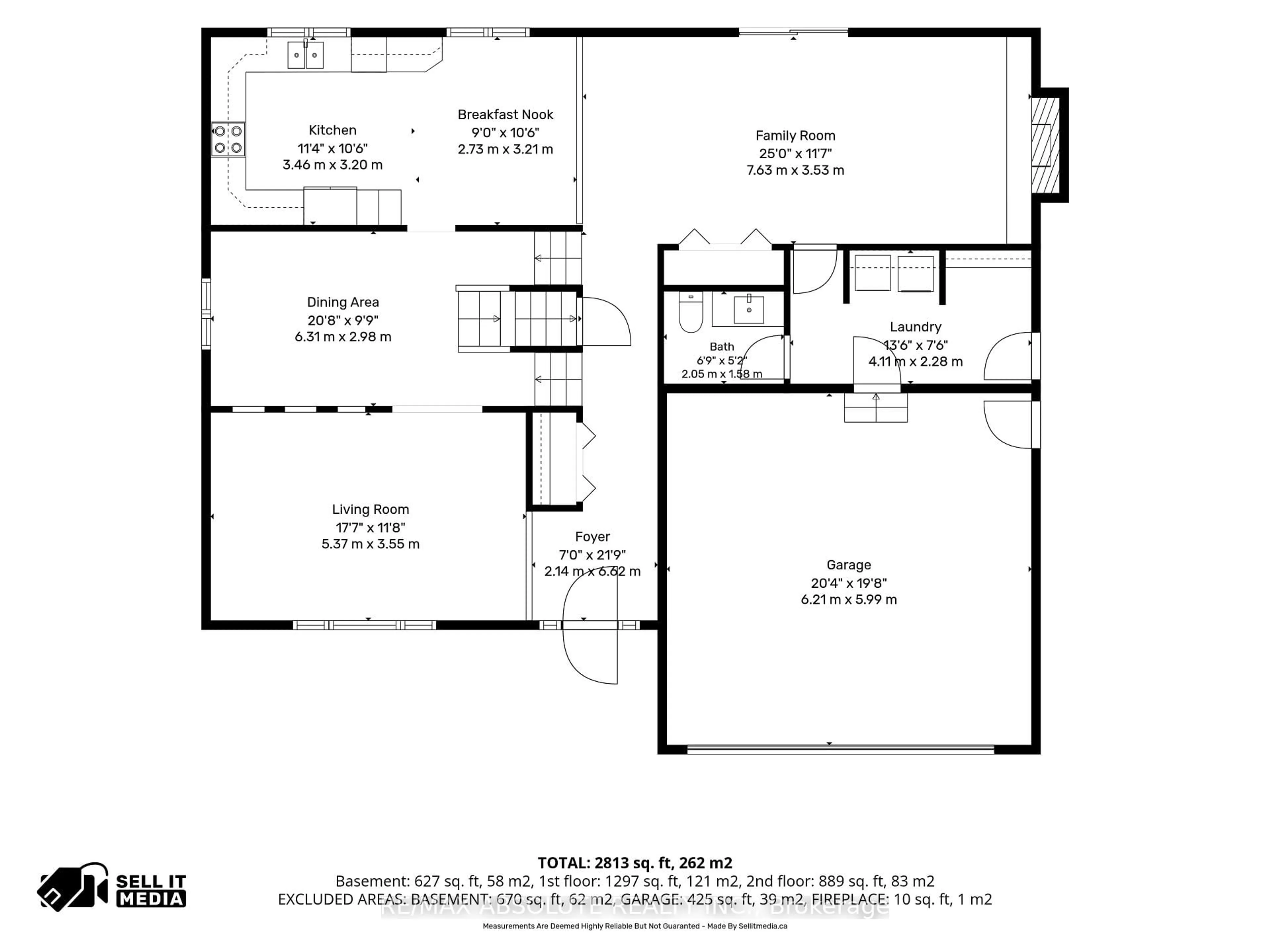 Floor plan for 1000 Milburn Cres, Cumberland Ontario K4C 1C9