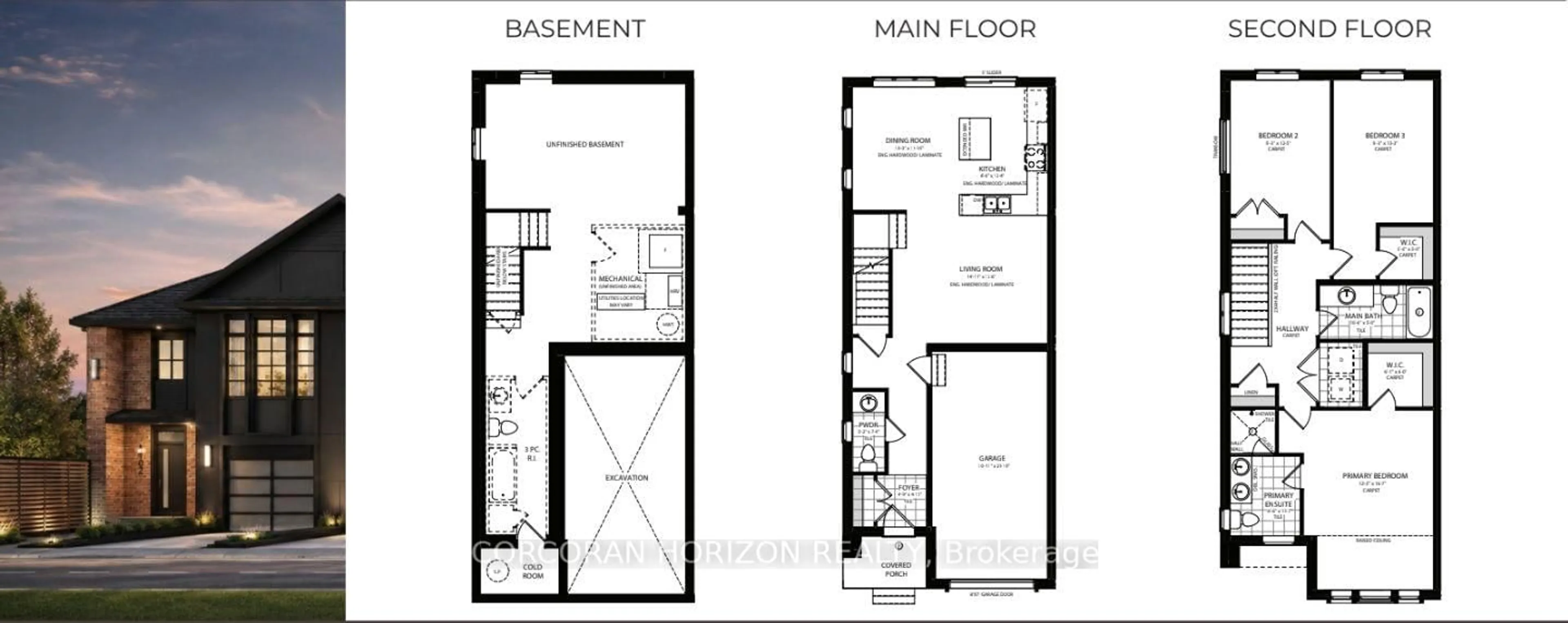 Floor plan for Lot 15 Hardwick Ave, Stratford Ontario N5A 0K8
