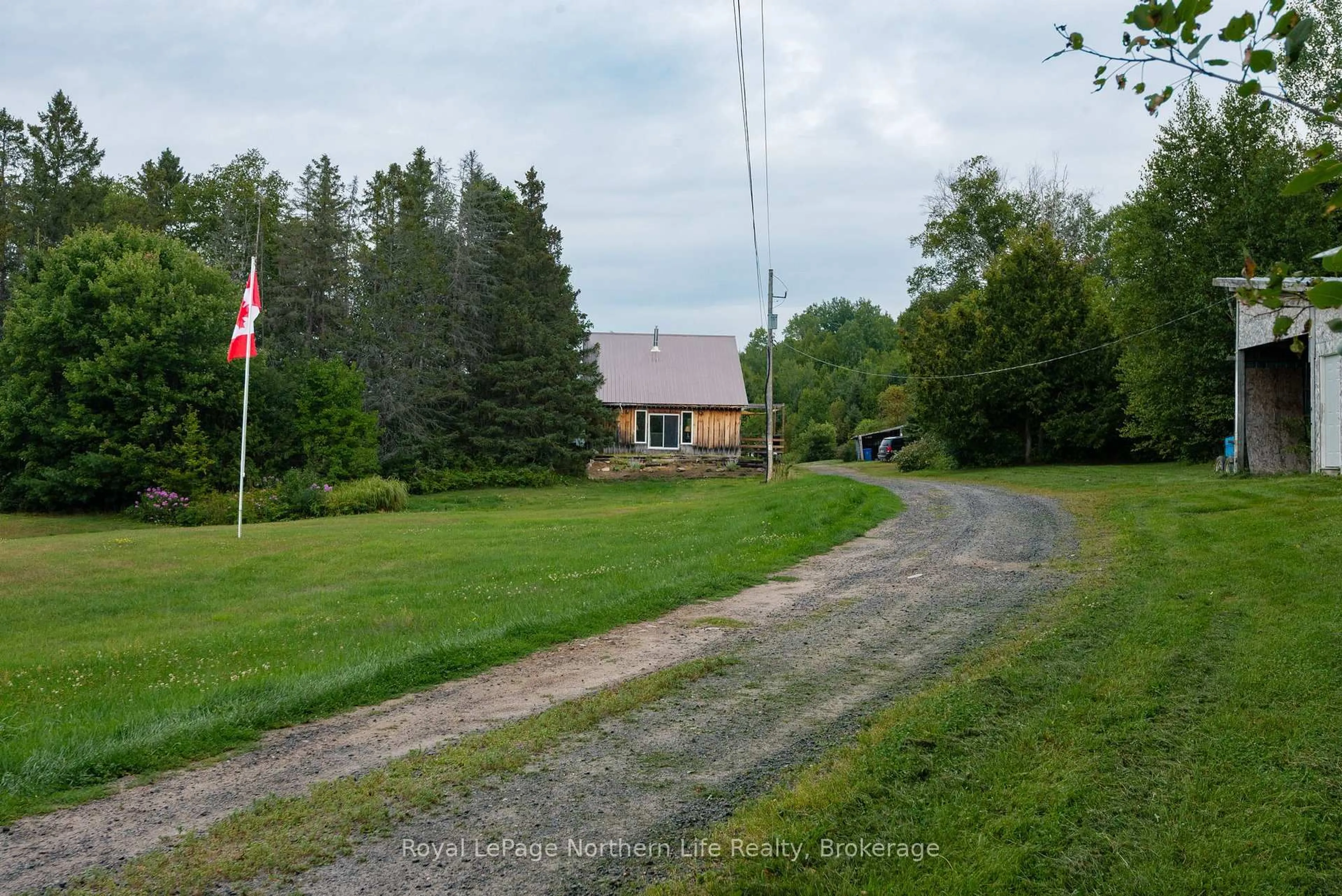 A pic from outside/outdoor area/front of a property/back of a property/a pic from drone, unknown for 258 Algonquin Rd, Chisholm Ontario P0H 1Z0