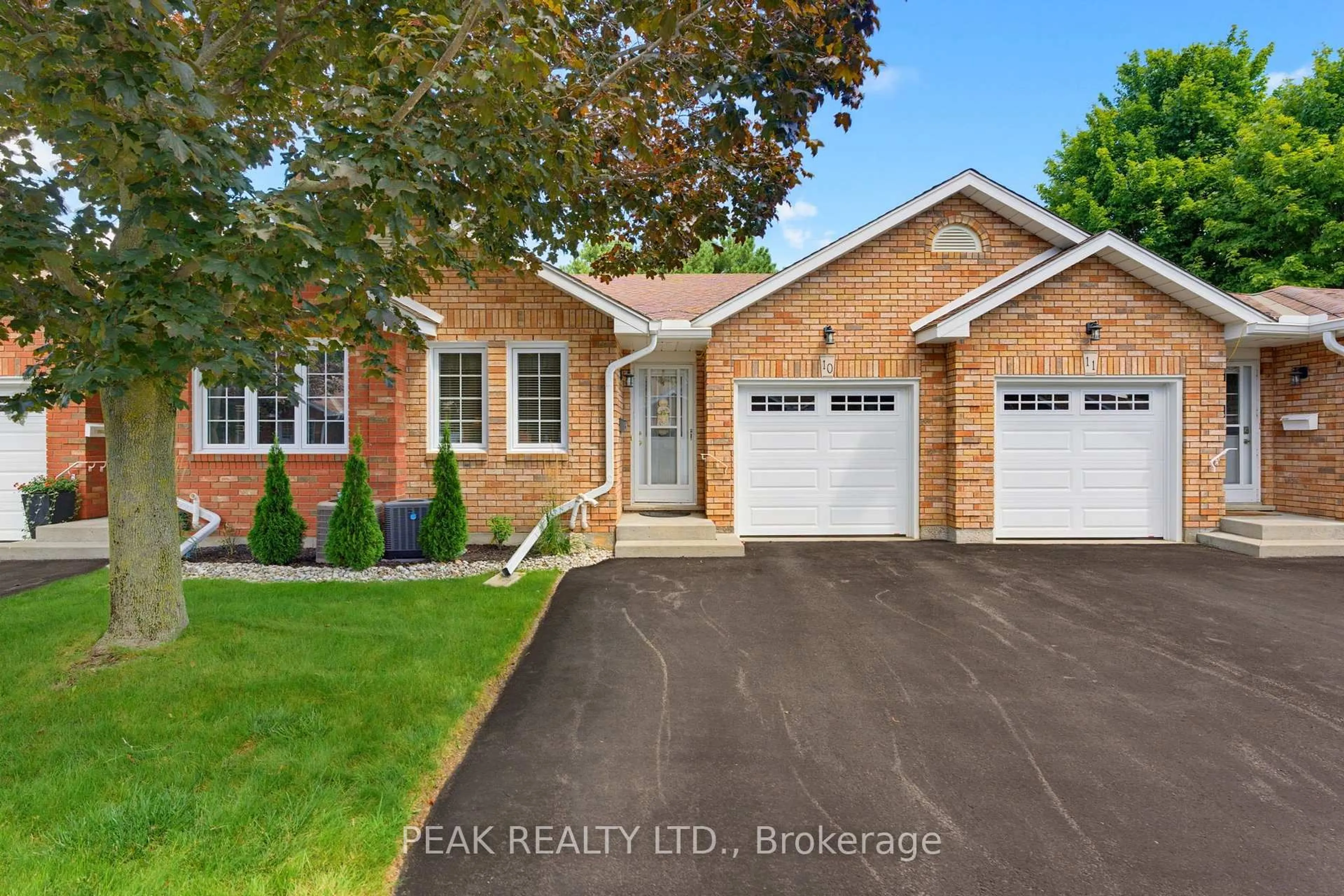 Home with brick exterior material, street for 60 Whitlaw Way #10, Brant Ontario N3L 4C3