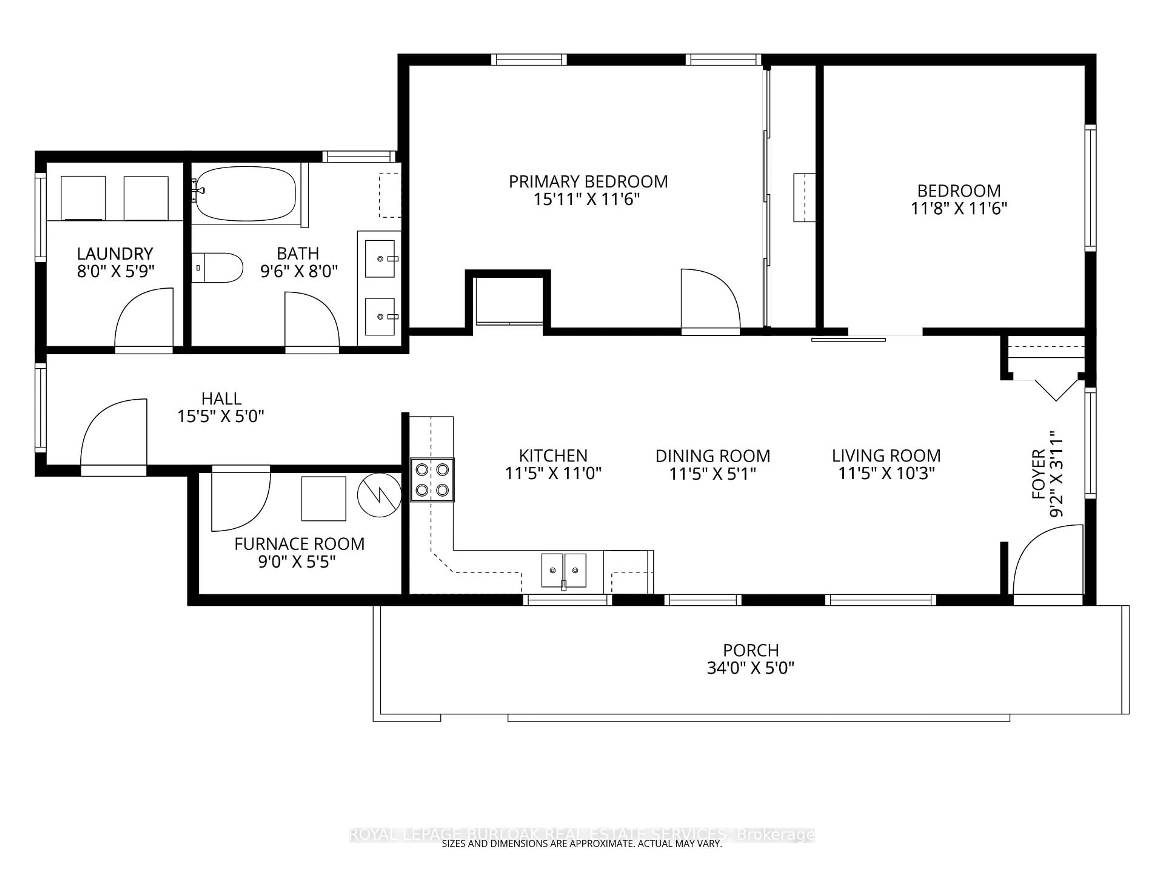 Floor plan for 29 Hixon Rd, Hamilton Ontario L8K 2B8