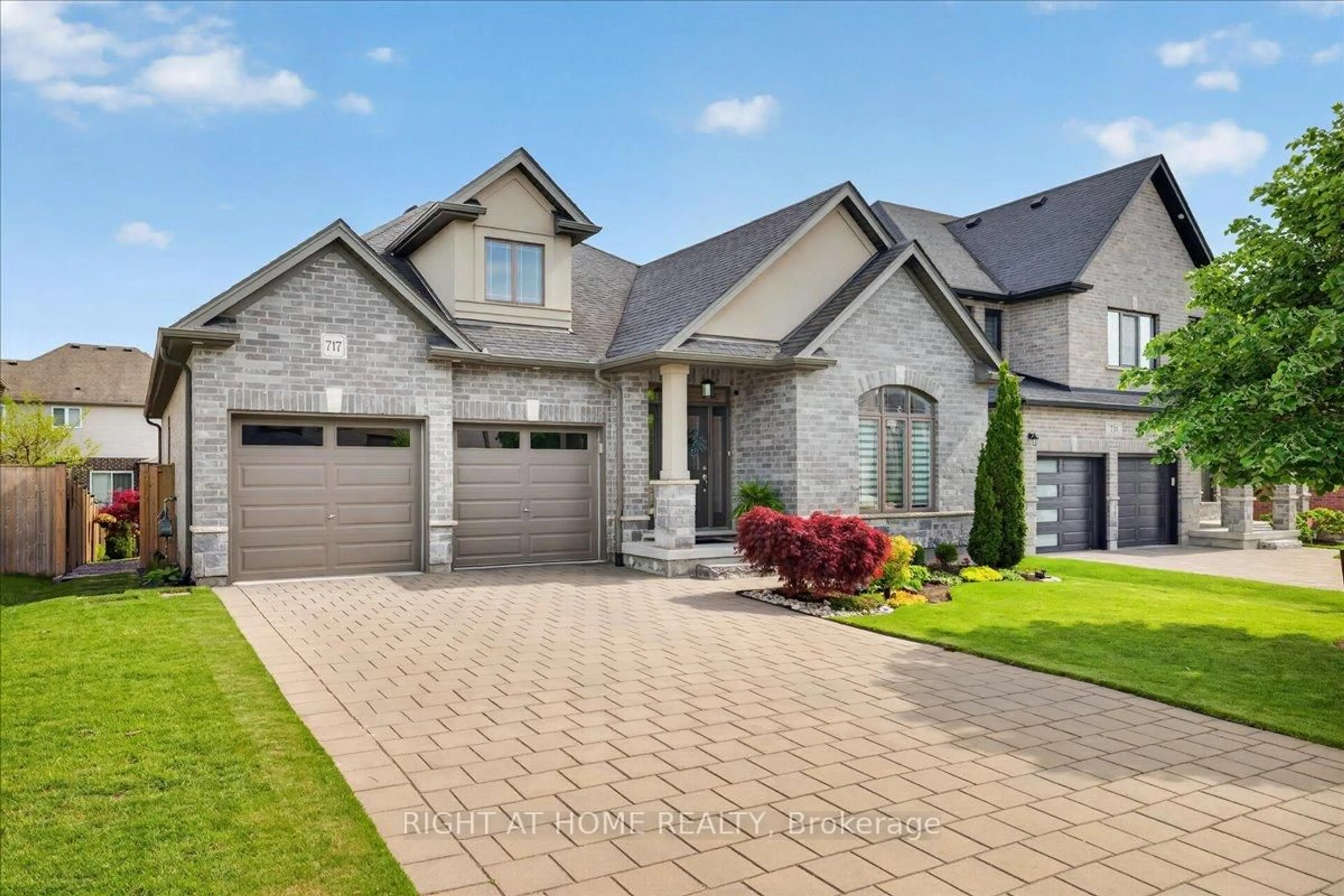 Home with brick exterior material, street for 717 Jackpine Way, London North Ontario N5X 0L9