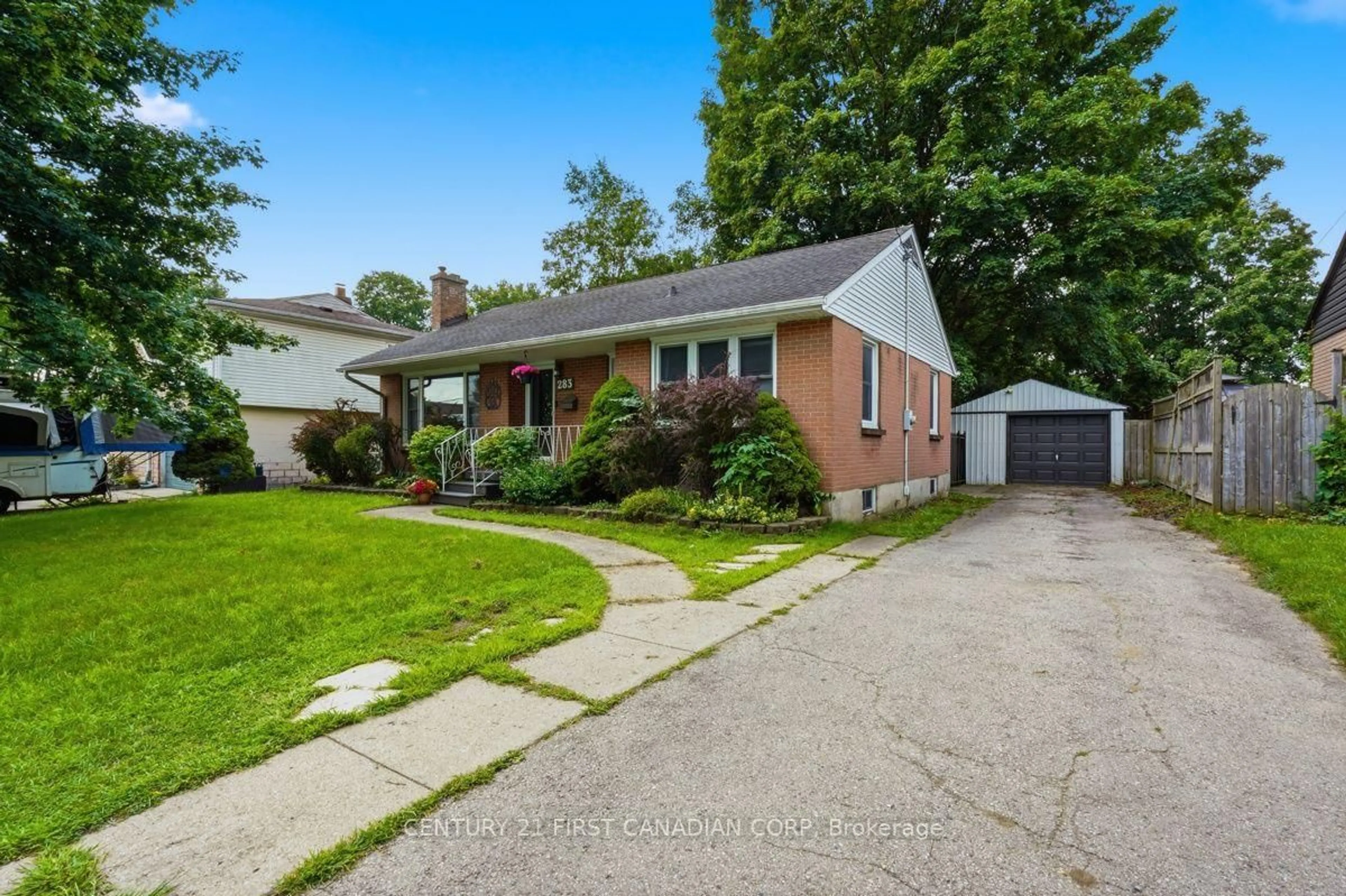 Home with brick exterior material, street for 283 Spruce St, London East Ontario N5W 4N2