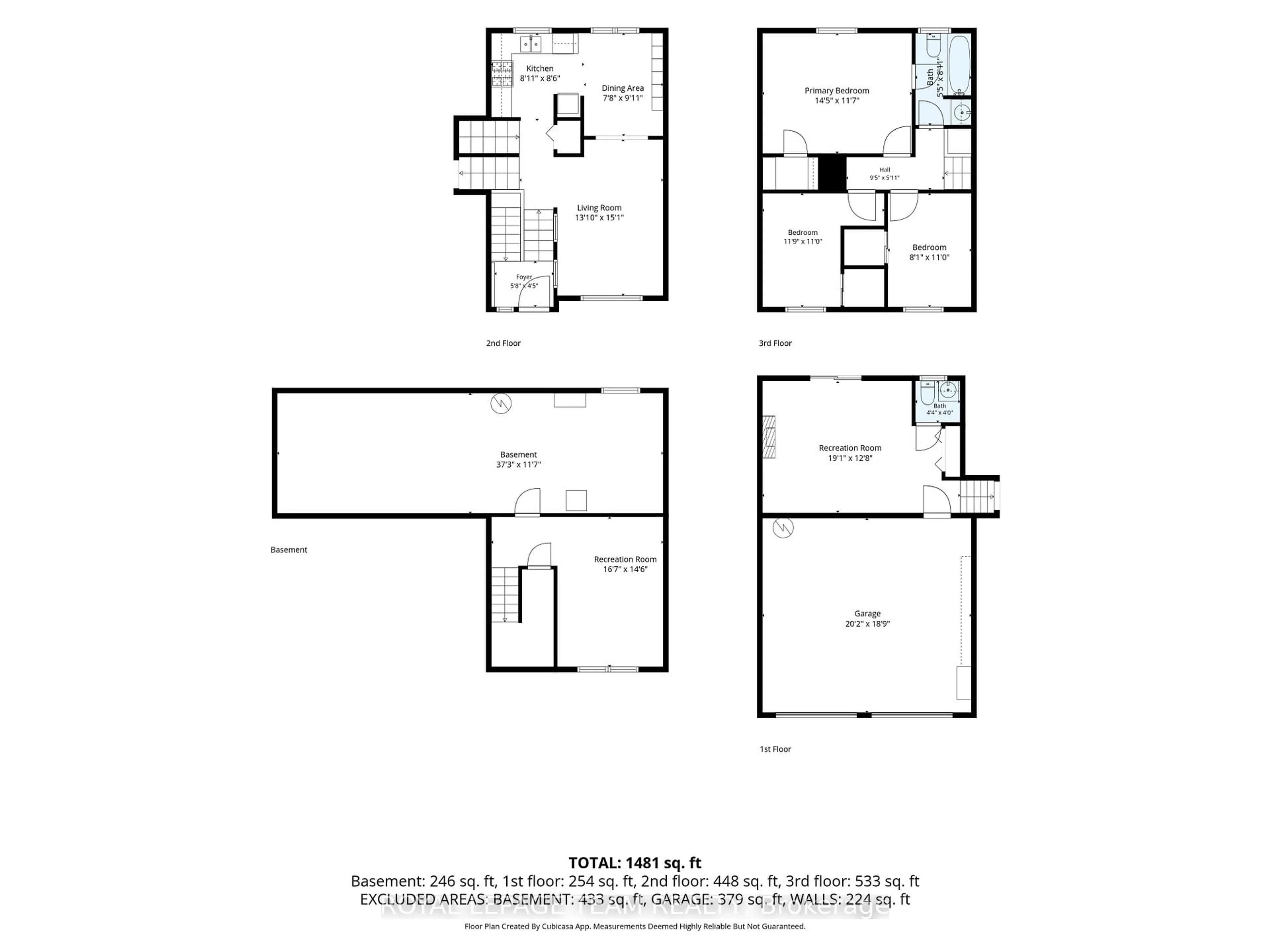 Floor plan for 158 Oakwood Dr, Clarence-Rockland Ontario K4K 1K9