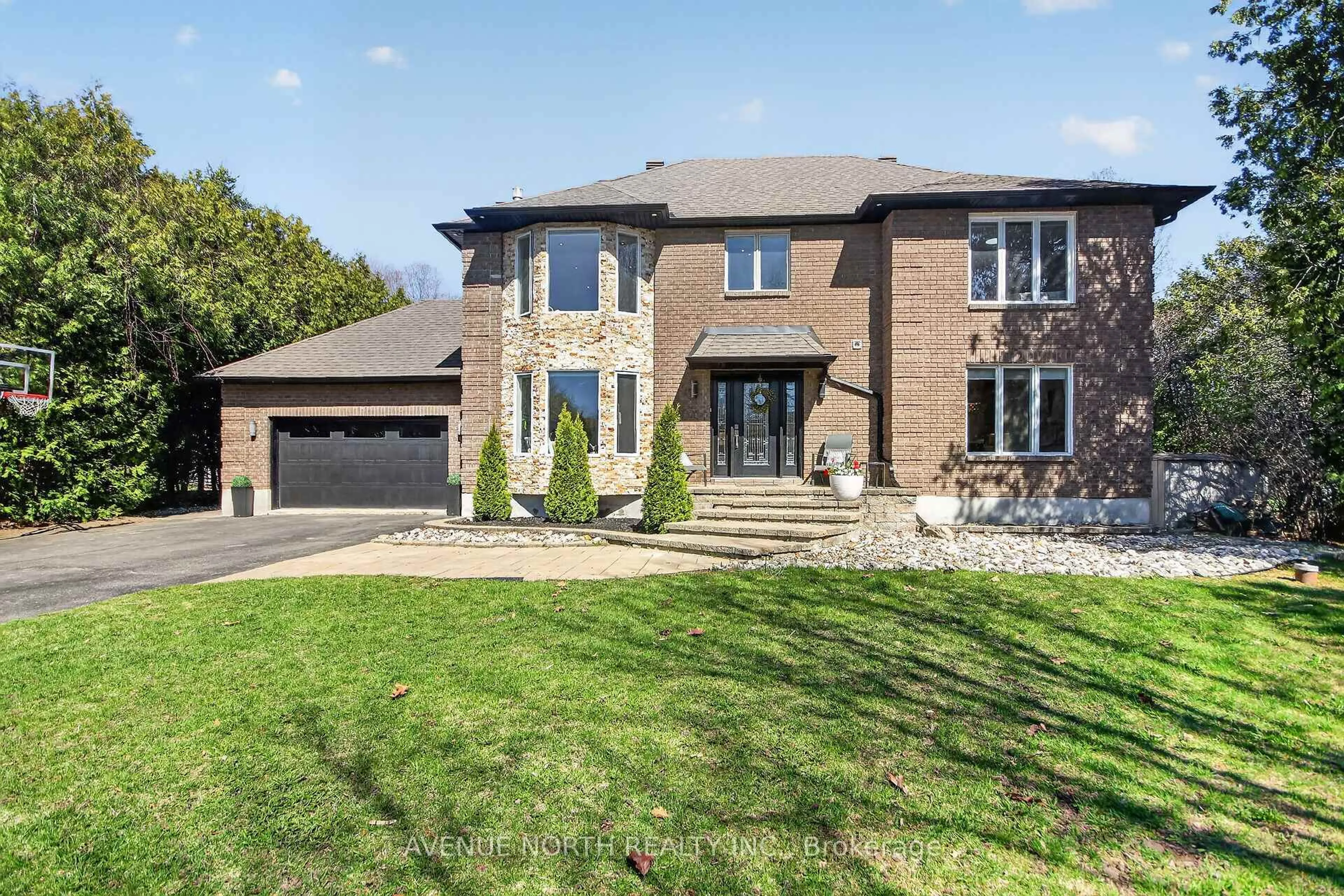 Home with brick exterior material, street for 1317 Cornfield Cres, Ottawa Ontario K4P 1B5