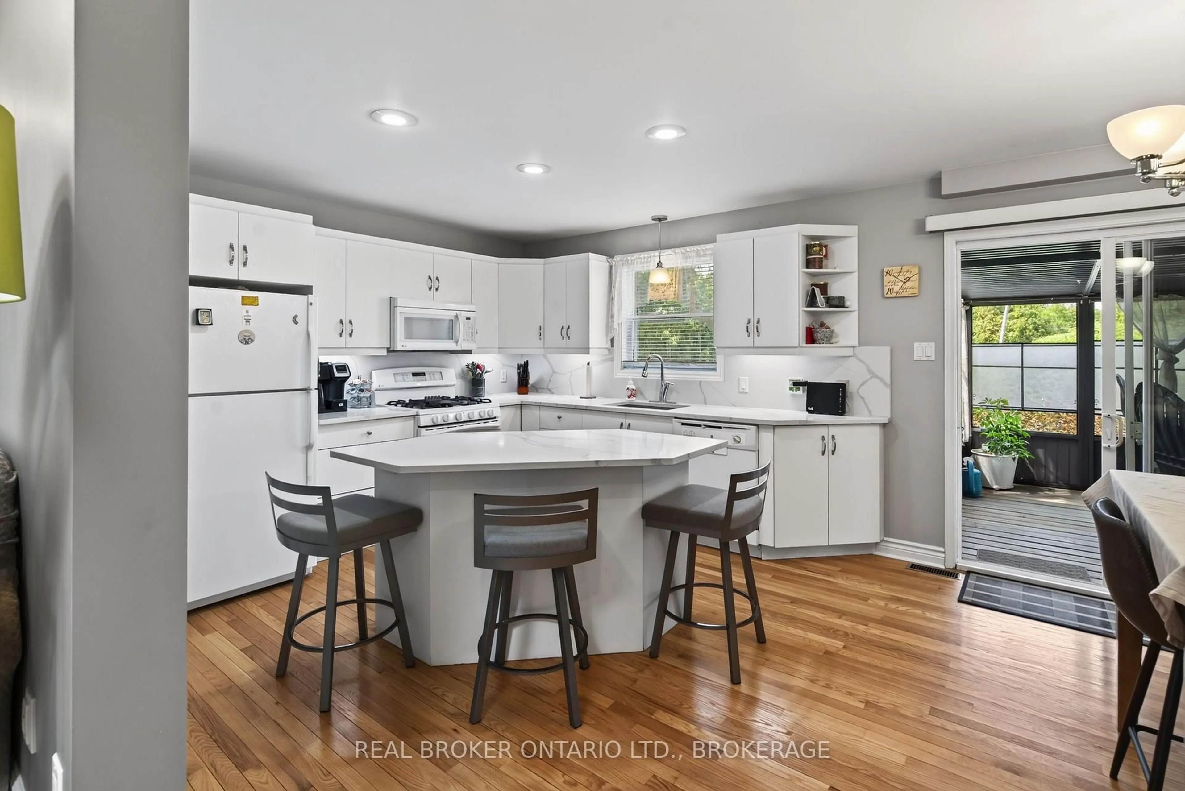 Open concept kitchen, ceramic/tile floor for 3901 County 45 Rd, North Glengarry Ontario K0C 1A0