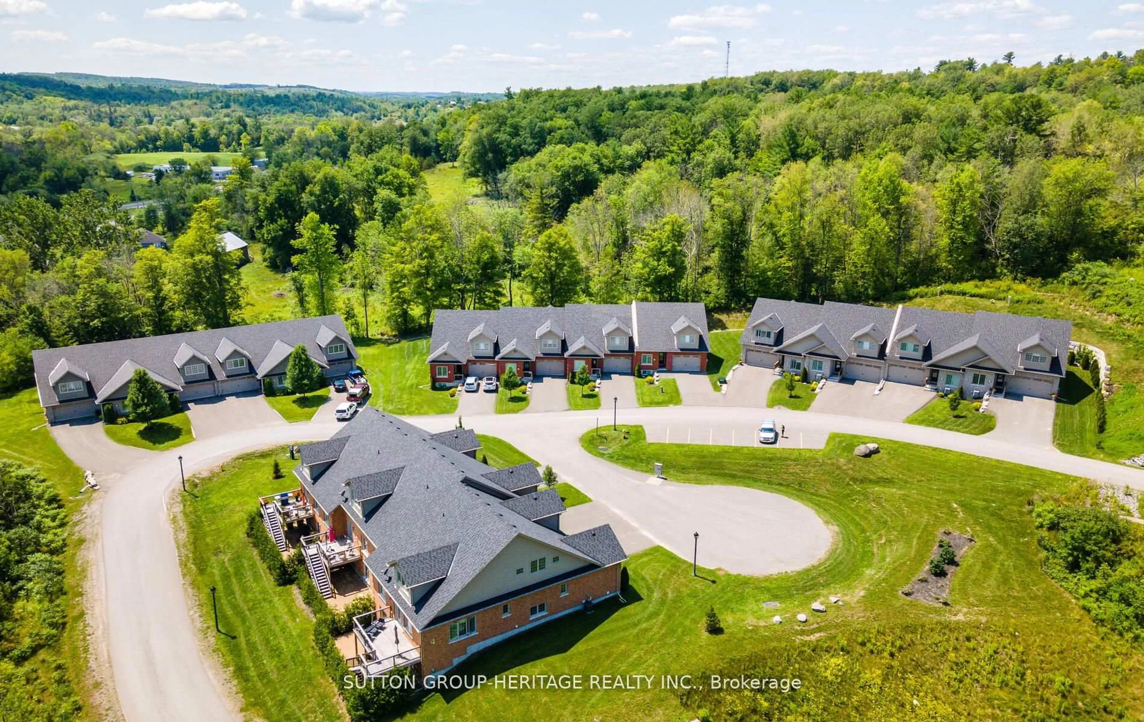 A pic from outside/outdoor area/front of a property/back of a property/a pic from drone, mountain view for 126 Orchard Way, Trent Hills Ontario K0K 3K0