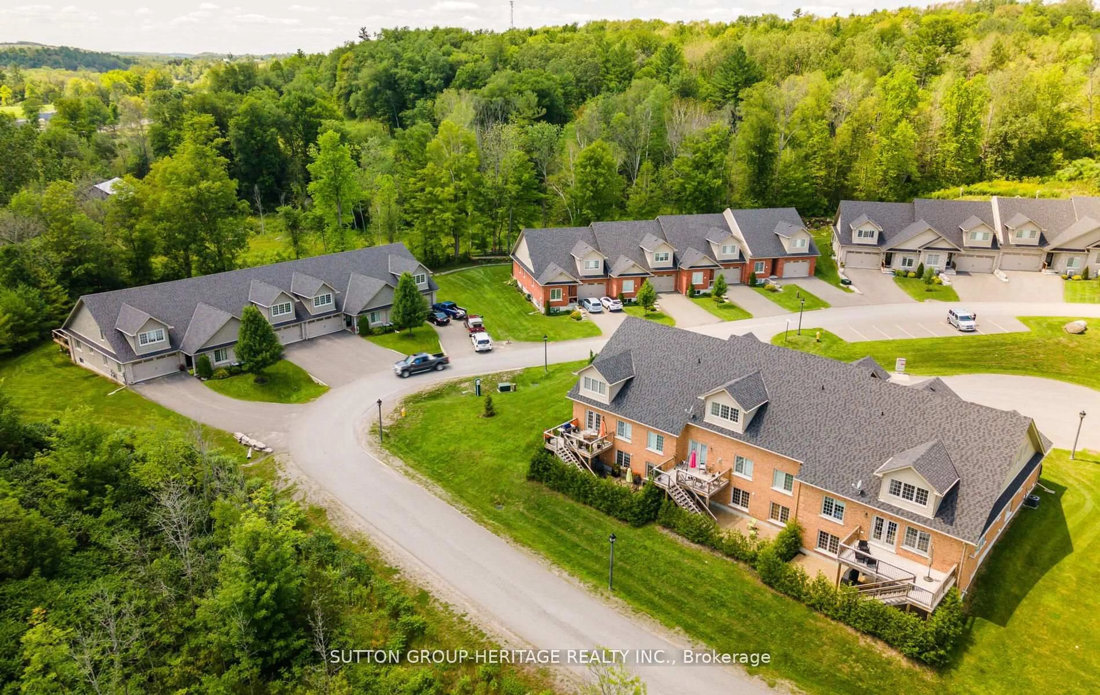A pic from outside/outdoor area/front of a property/back of a property/a pic from drone, street for 126 Orchard Way, Trent Hills Ontario K0K 3K0