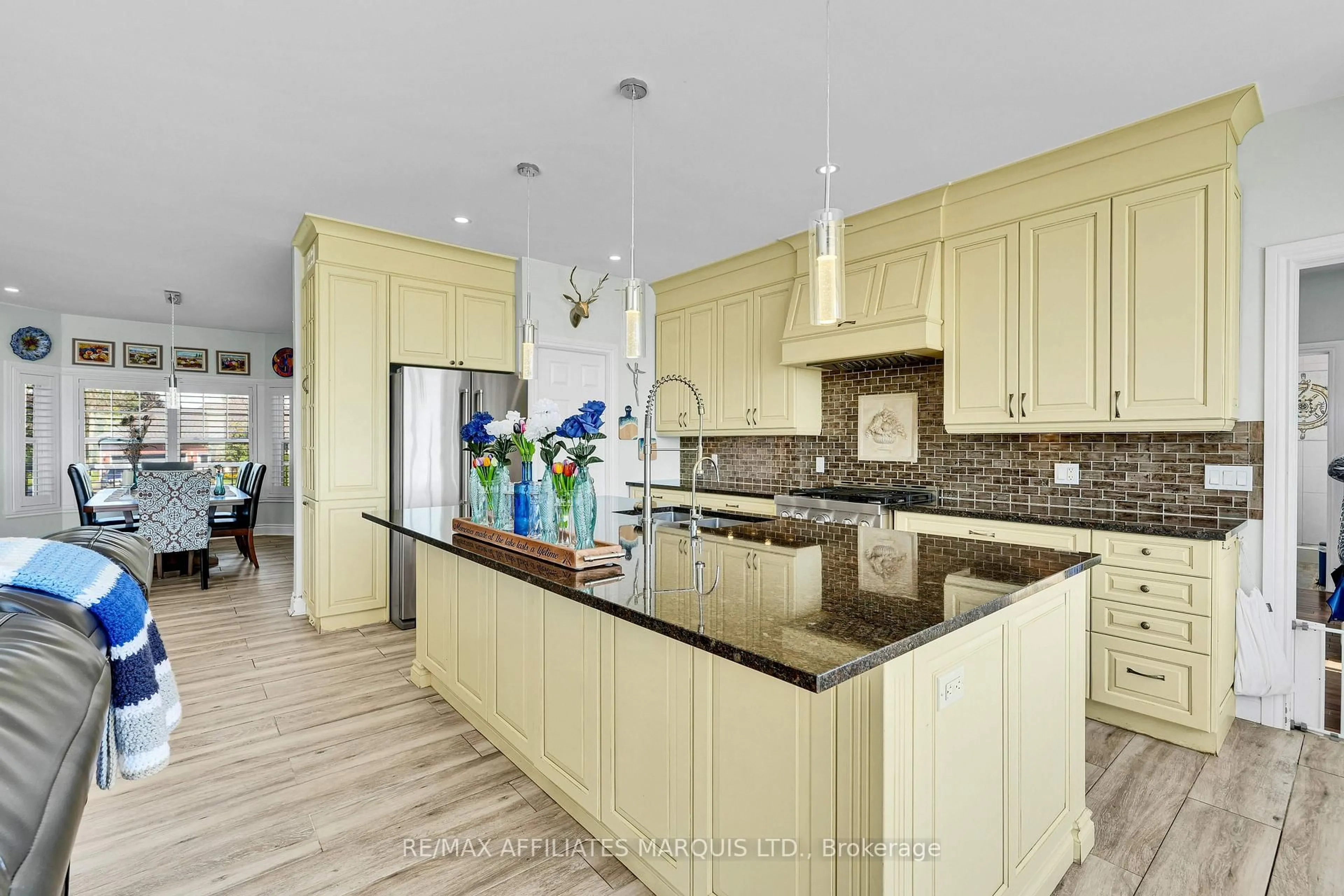 Contemporary kitchen, ceramic/tile floor for 6266 Karen Dr, South Glengarry Ontario K0C 1E0