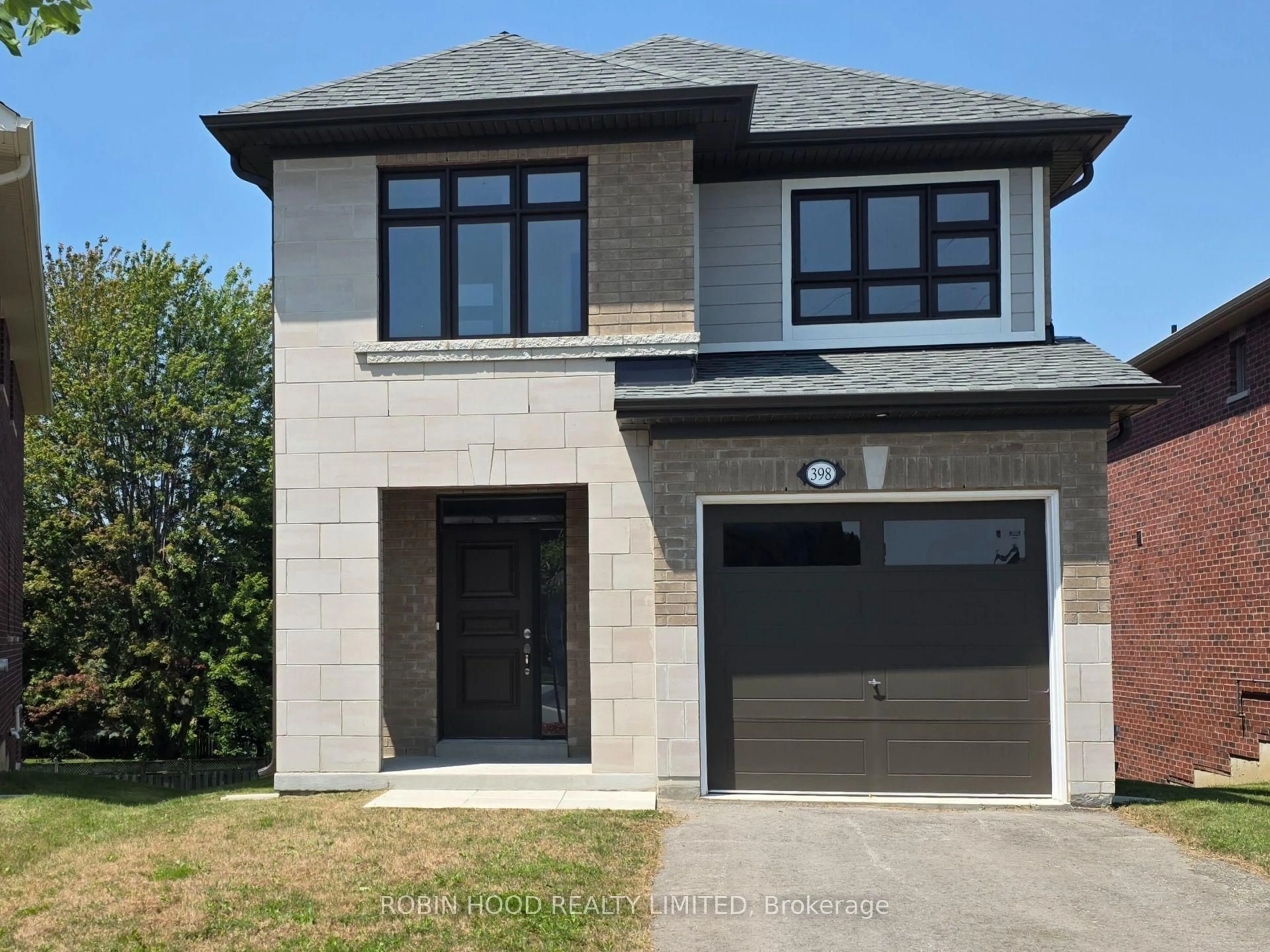 Home with brick exterior material, street for 398 Rita's Ave #-, Newmarket Ontario L3X 2N1
