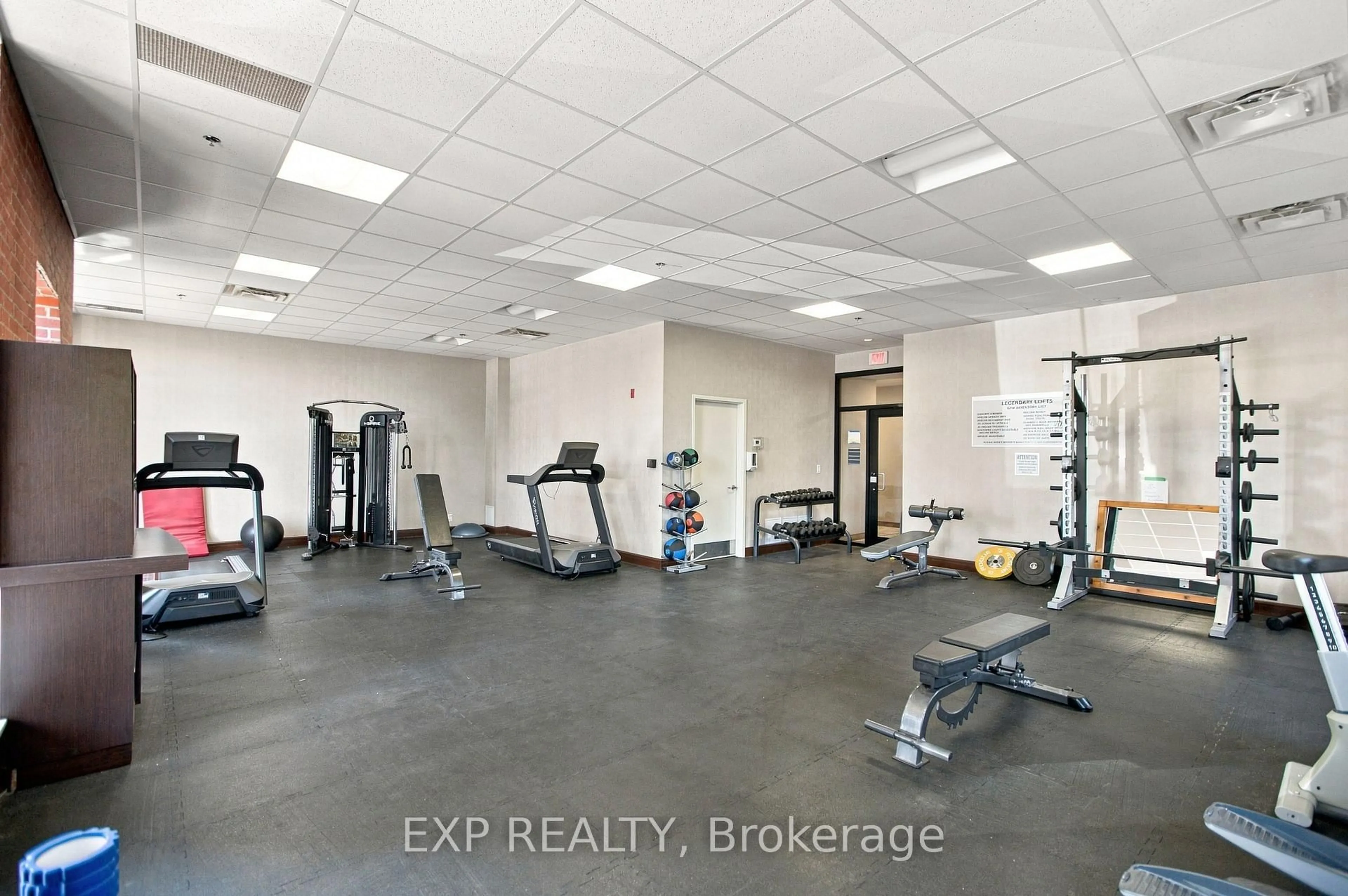 Gym or fitness room for 555 Anand Private #109, Ottawa Ontario K1V 2R7