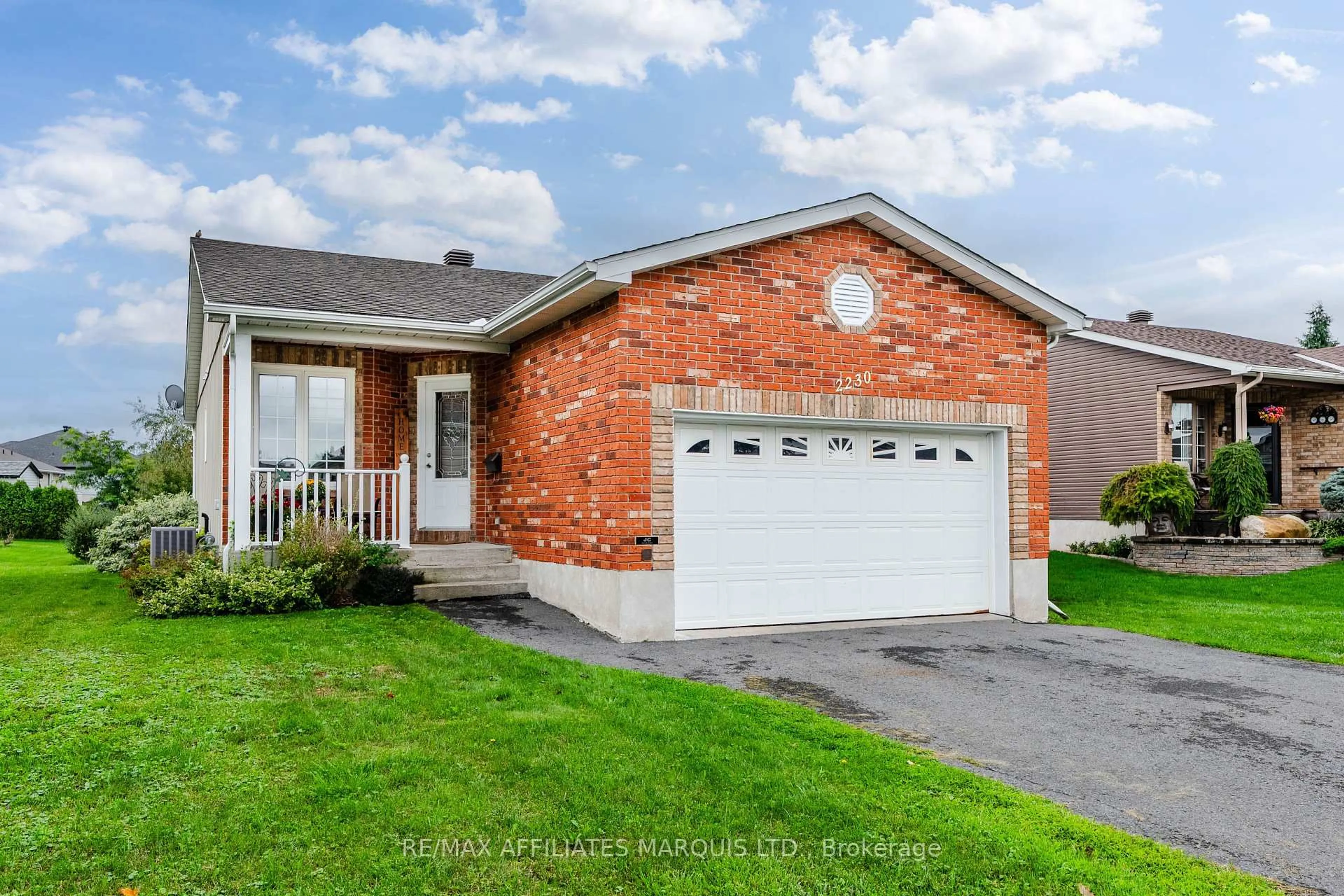 Home with brick exterior material, street for 2230 Glen Brook Dr, Cornwall Ontario K6H 7N2