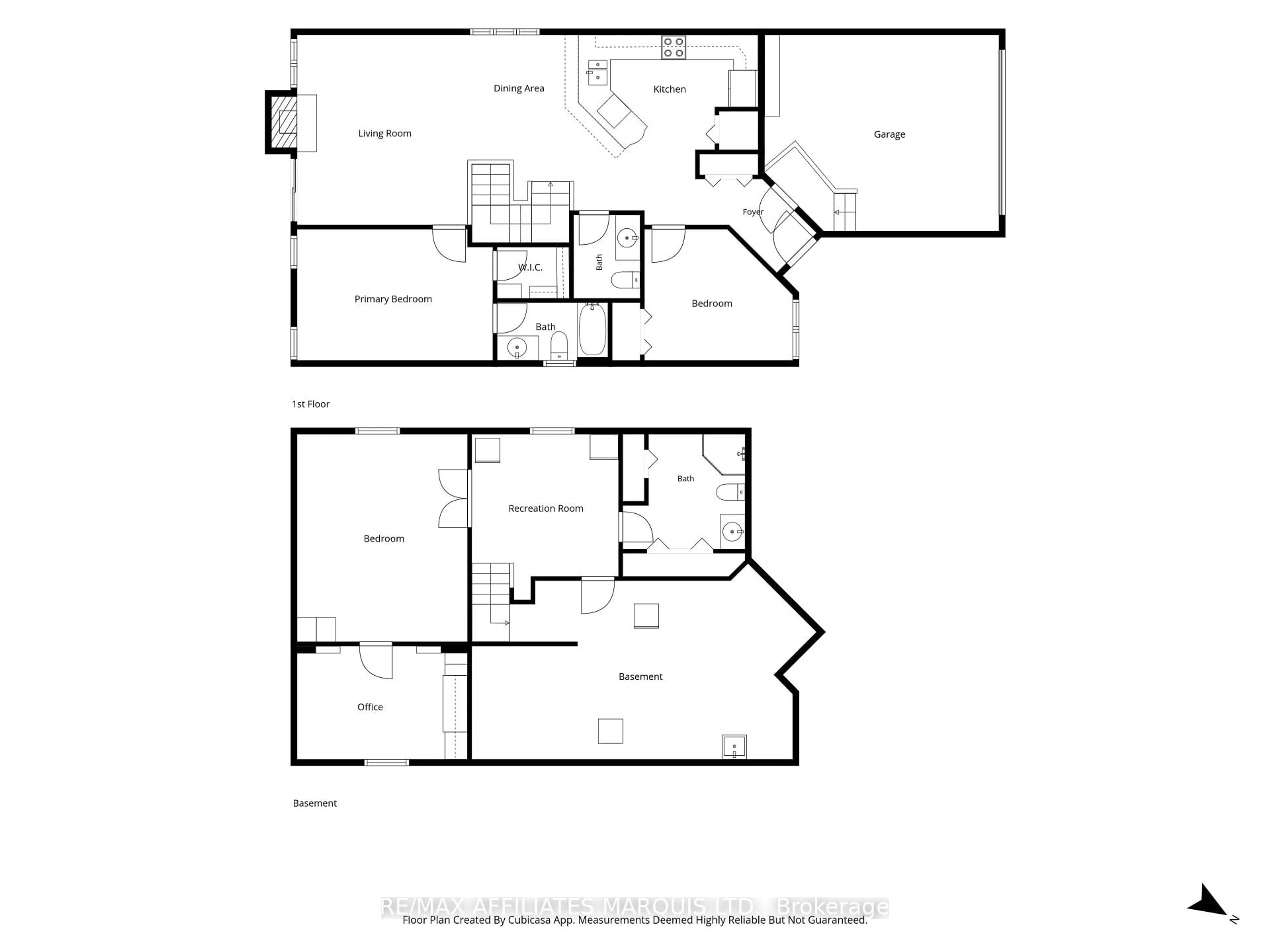 Floor plan for 2230 Glen Brook Dr, Cornwall Ontario K6H 7N2