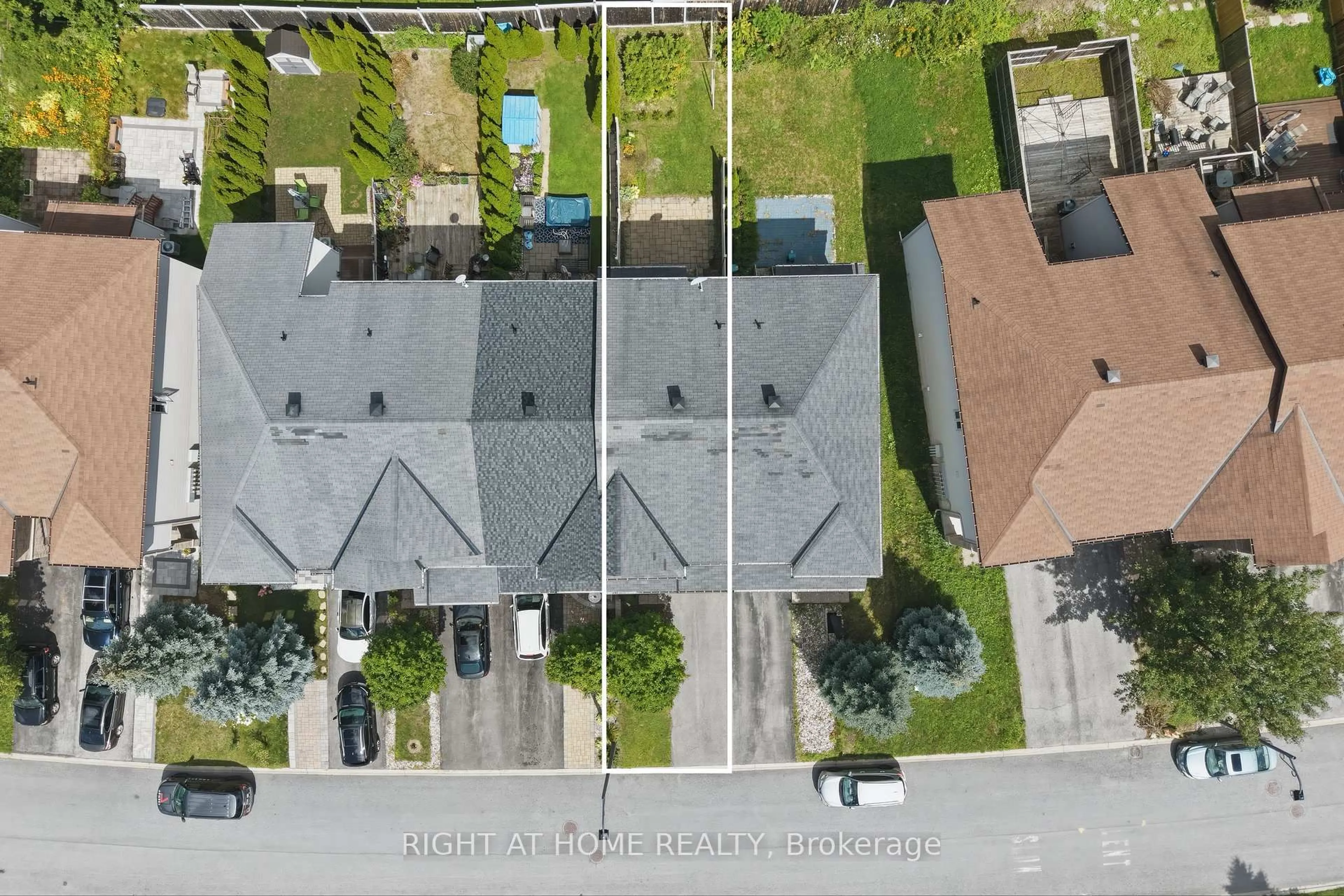 A pic from outside/outdoor area/front of a property/back of a property/a pic from drone, street for 599 Remnor Ave, Ottawa Ontario K2T 0A6