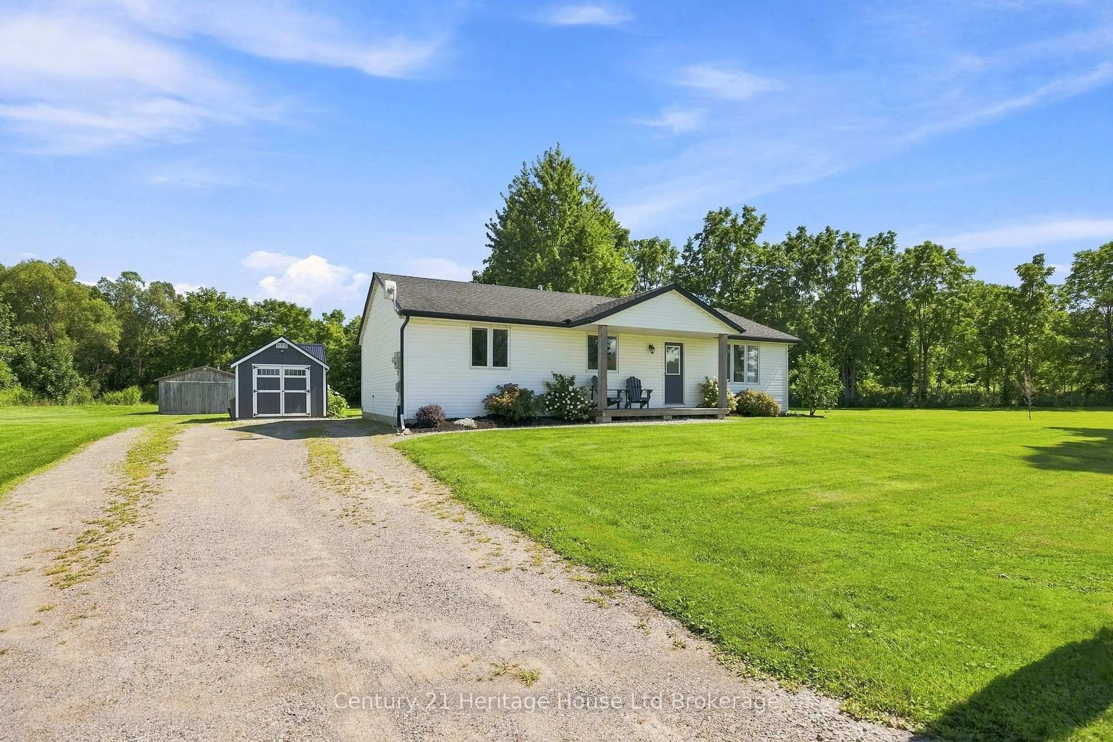 A pic from outside/outdoor area/front of a property/back of a property/a pic from drone, unknown for 34679 Third Line, Southwold Ontario N0L 2G0