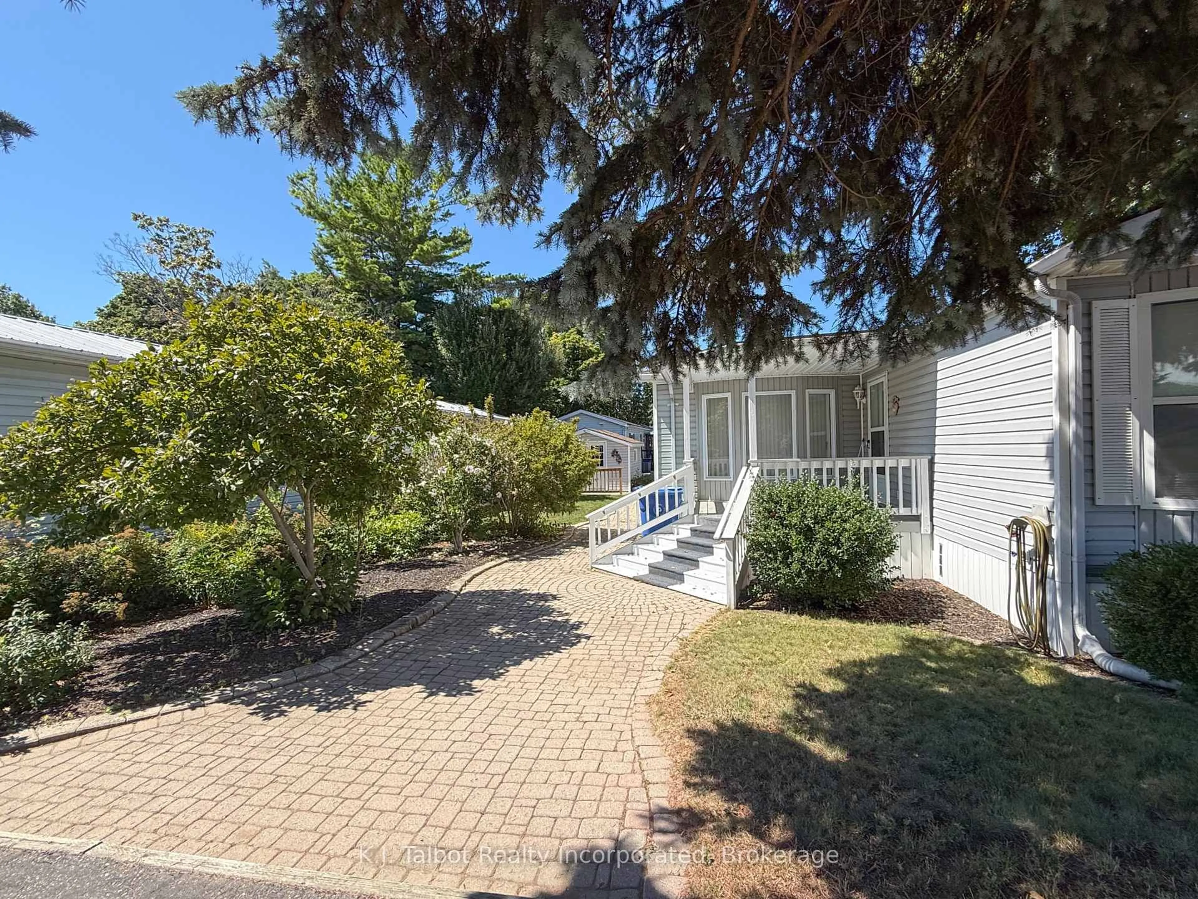 A pic from outside/outdoor area/front of a property/back of a property/a pic from drone, street for 55 Algonquin Lane, Ashfield-Colborne-Wawanosh Ontario N7A 3Y2