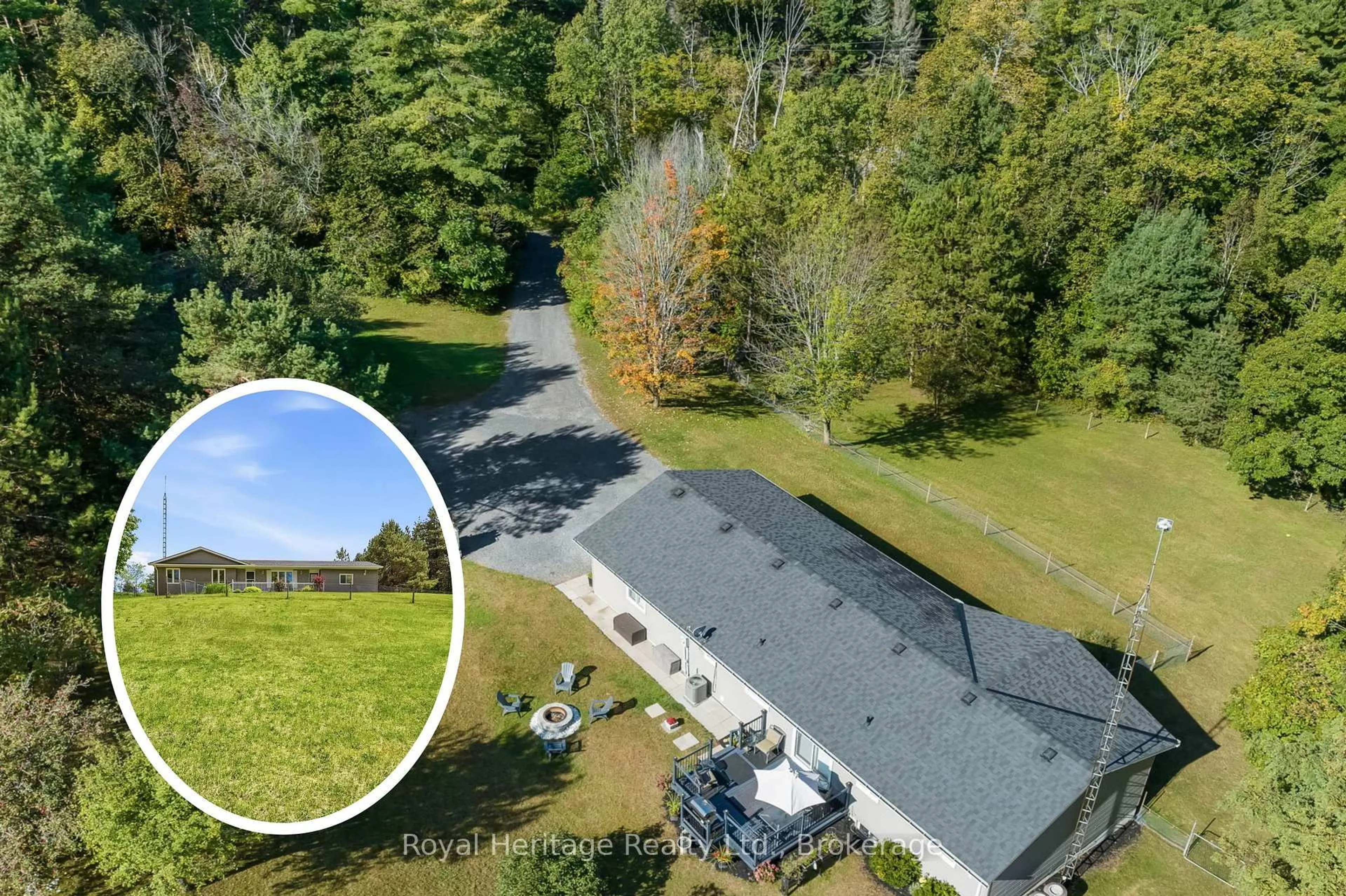 A pic from outside/outdoor area/front of a property/back of a property/a pic from drone, water/lake/river/ocean view for 1973 County 30 Rd, Brighton Ontario K0K 1H0