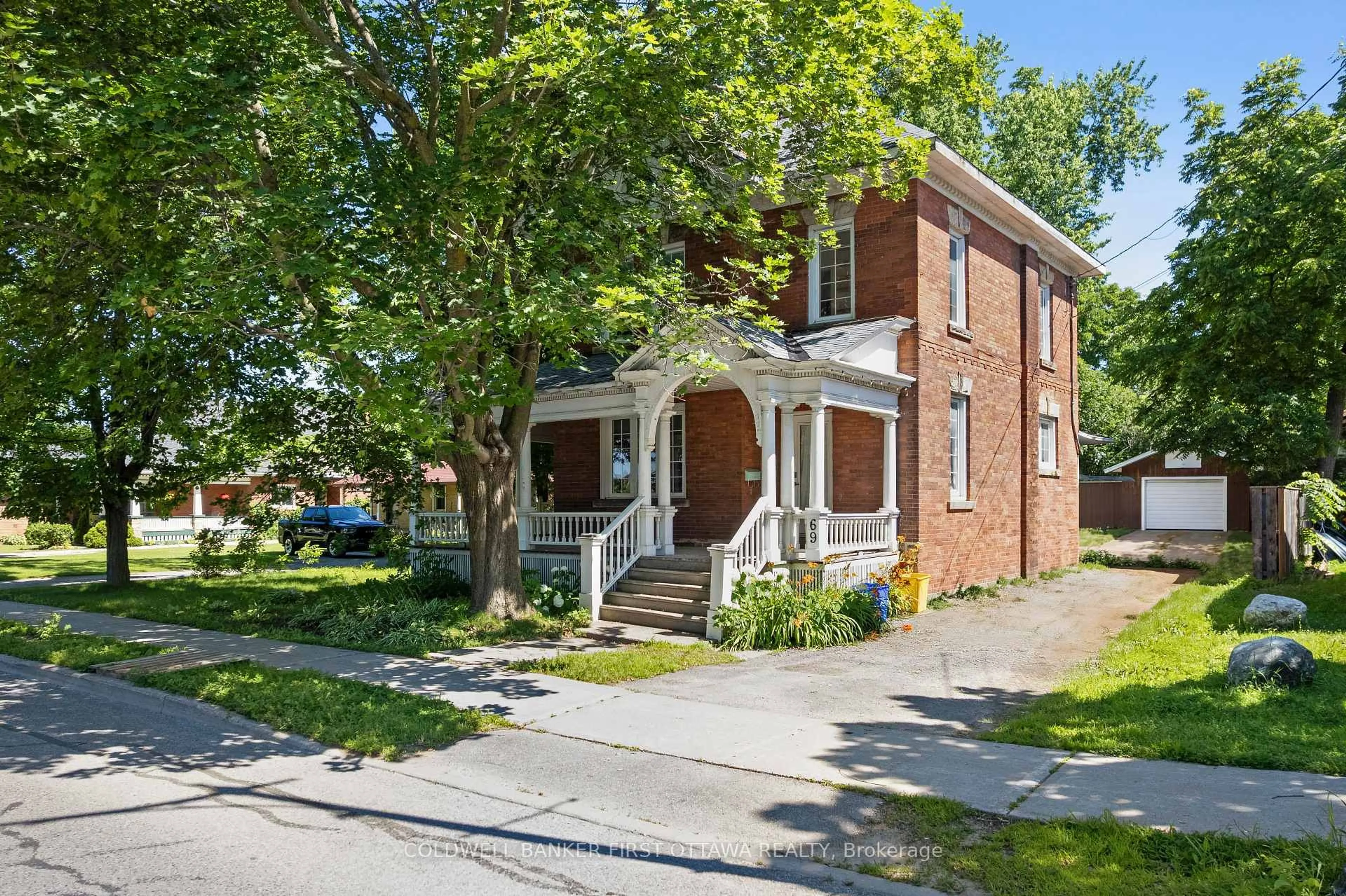 Home with brick exterior material, street for 69 Wilson St, Perth Ontario K7H 2N7