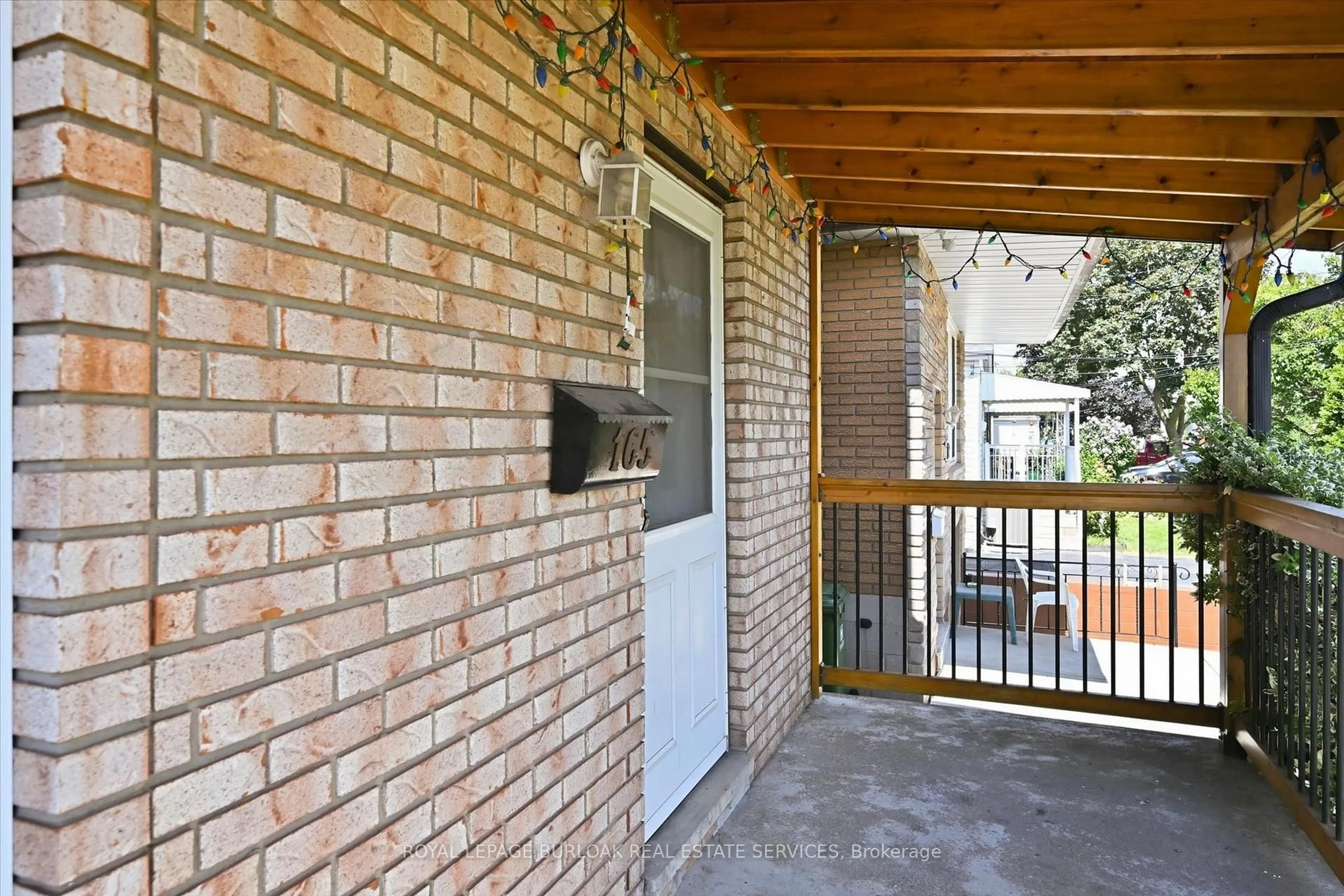 Patio, street for 165 Glennie Ave, Hamilton Ontario L8H 5W1