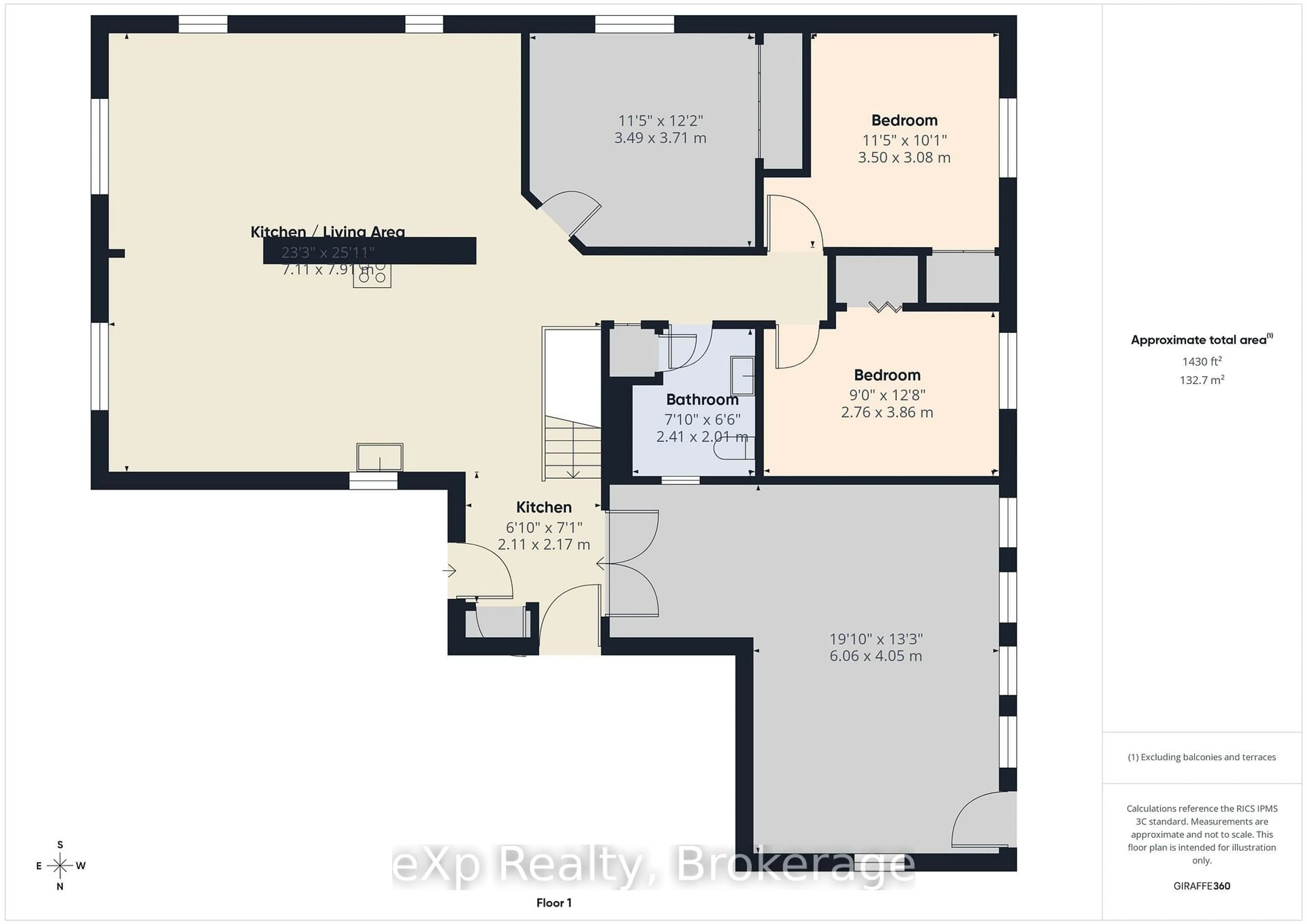 Floor plan for 1103 Marietta St, Howick Ontario N0G 2X0