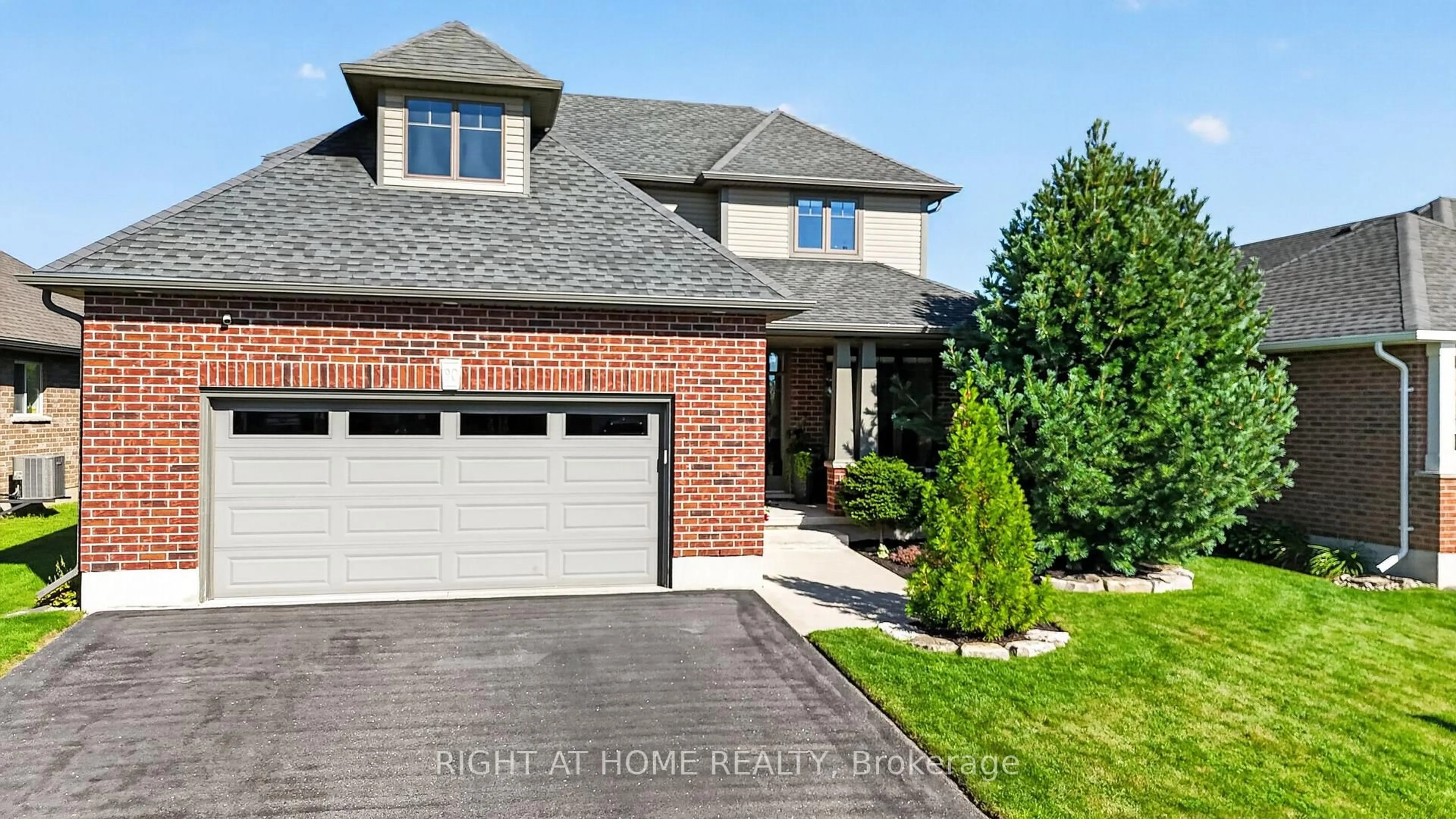 Home with brick exterior material, street for 90 Shaw Valley Dr, St. Thomas Ontario N5R 0C8
