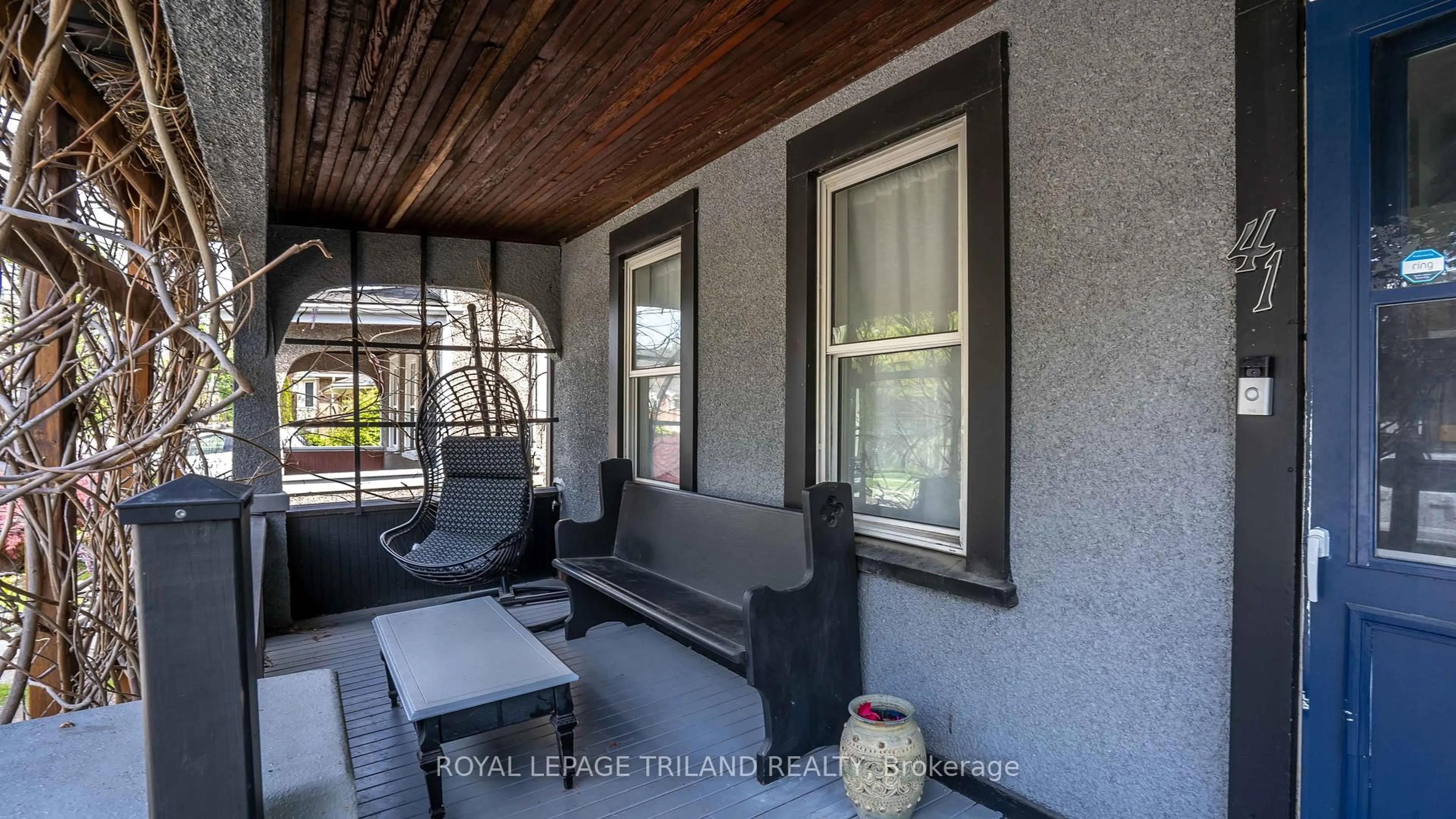 Patio, street for 41 GUNN St, London North Ontario N6G 1C6